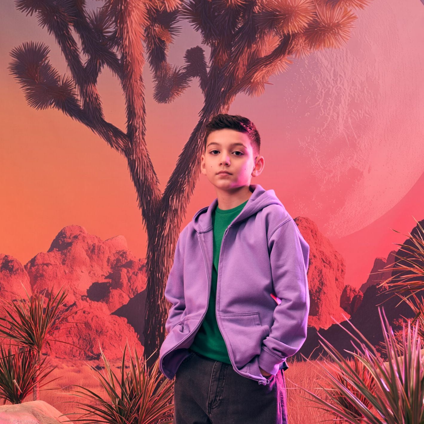 Sweat zippé