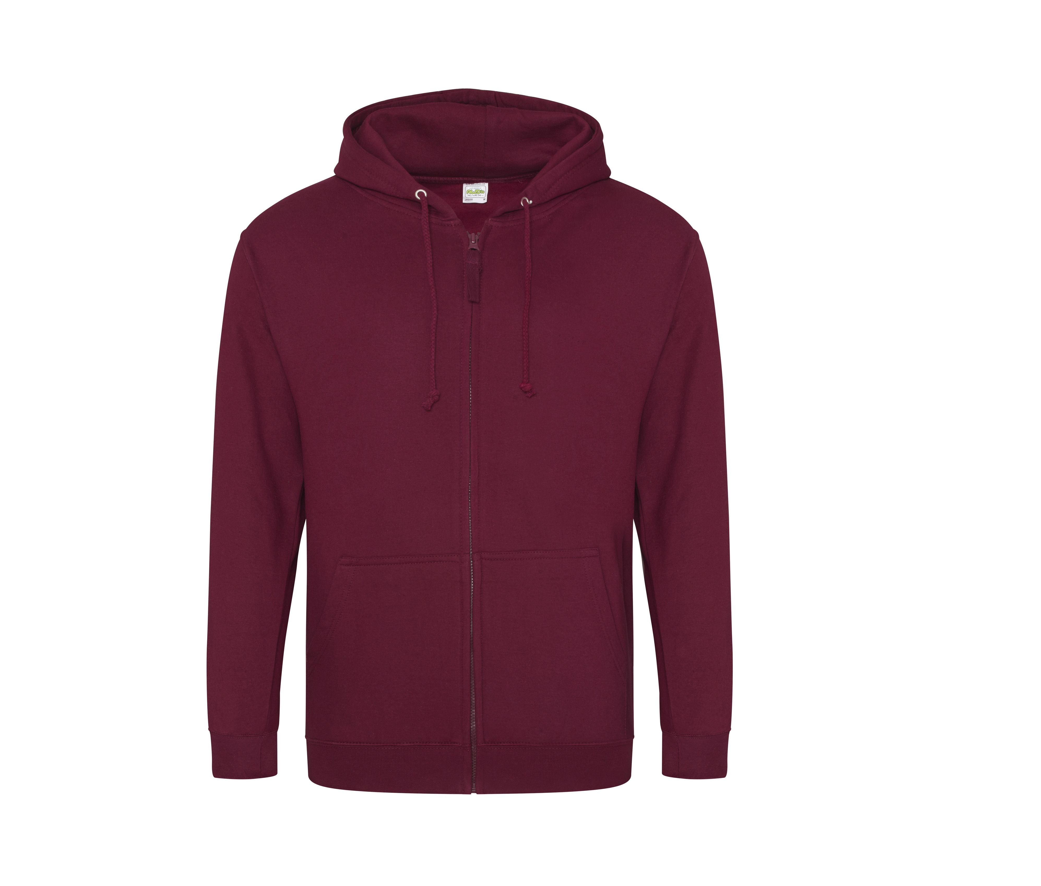 Sweat Zippé - Burgundy