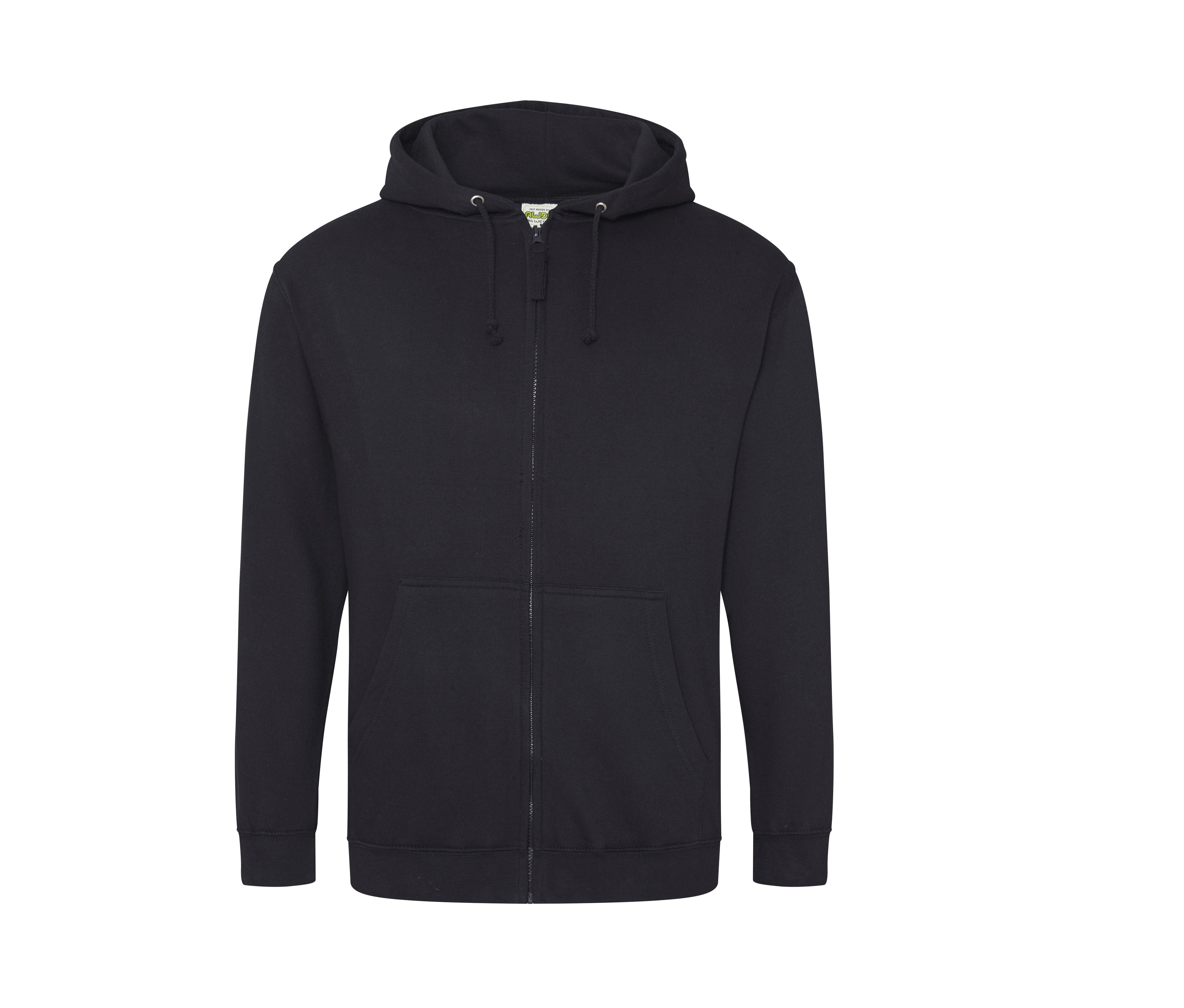 Sweat Zippé - Jet Black