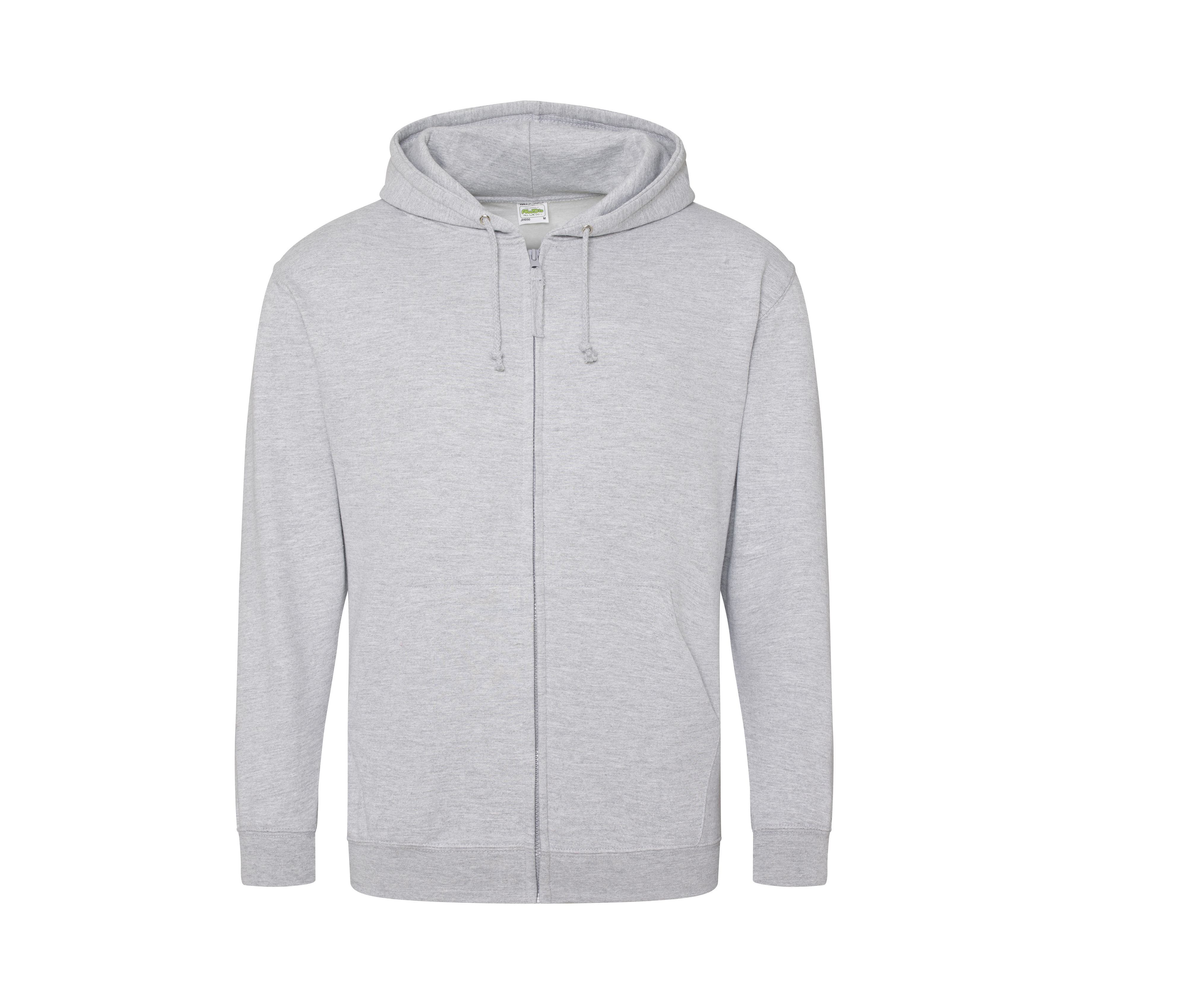 Sweat Zippé - Heather Grey
