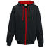 Jet Black/fire Red