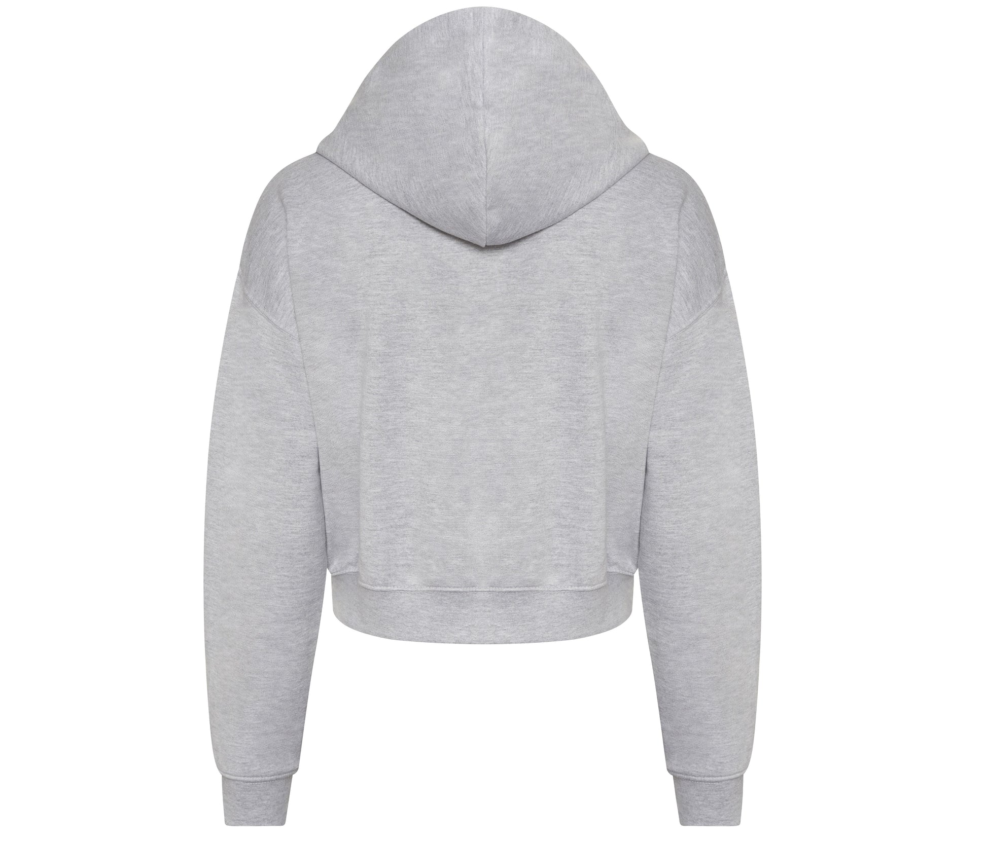 Sweat Court Zippé Femme - Heather Grey