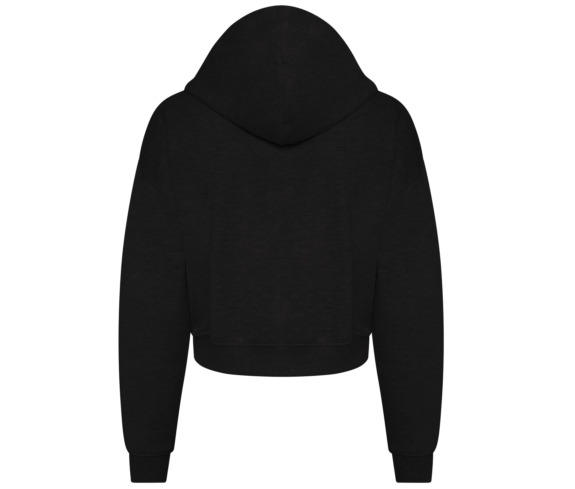 Sweat Court Zippé Femme - Deep Black