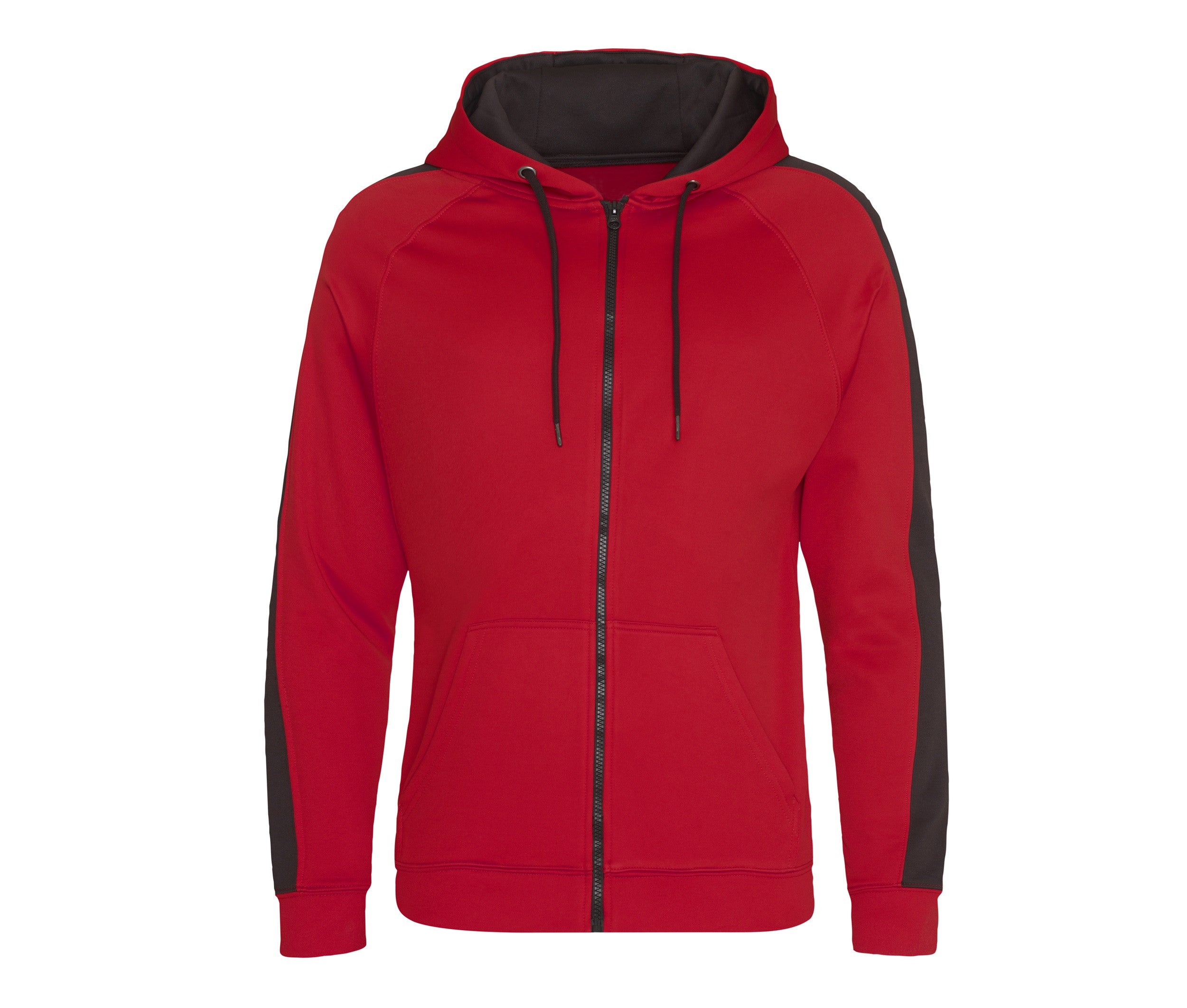 Sweat de Sport Zippé - Fire Red/jet Black