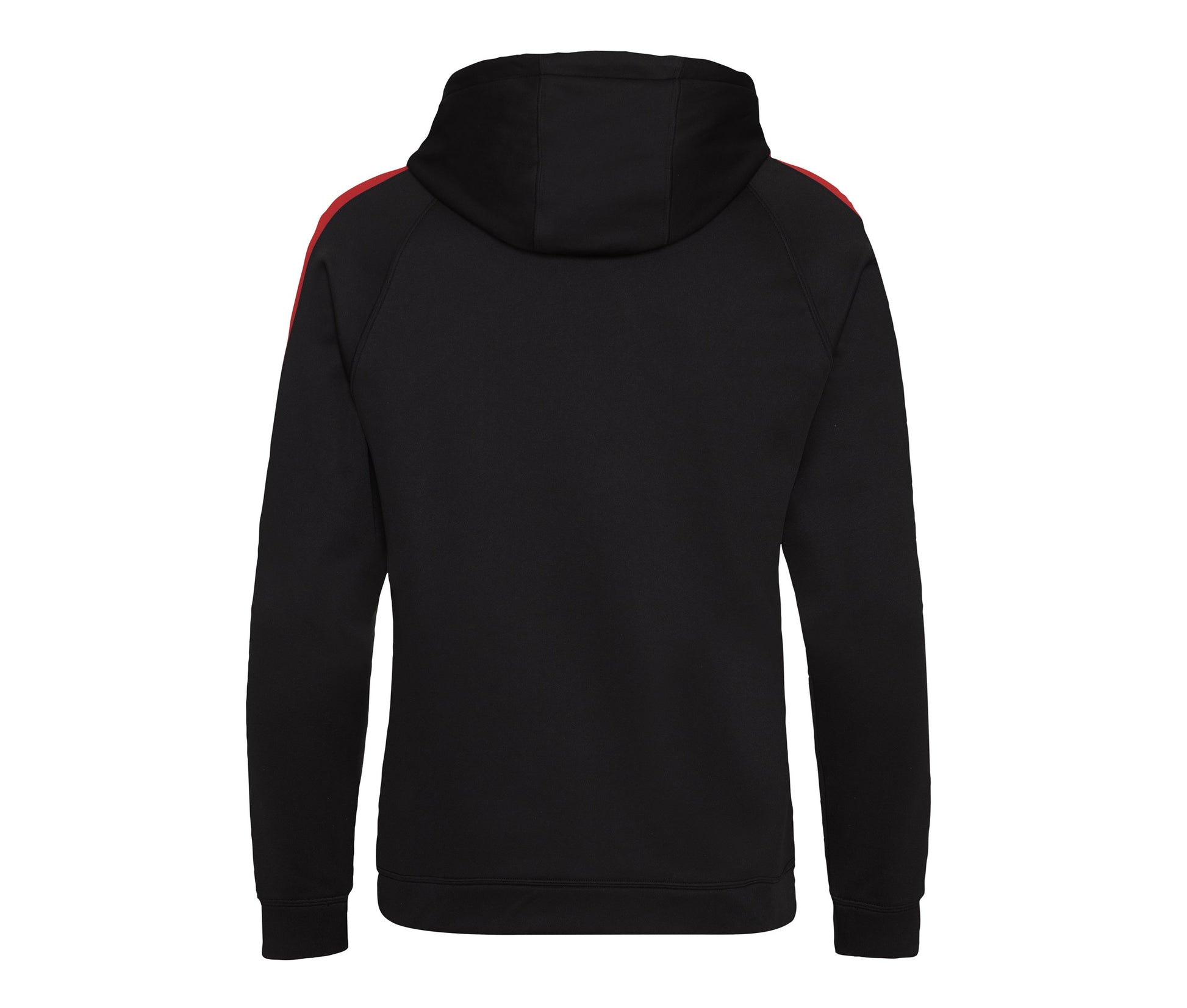Sweat de Sport Zippé - Jet Black/fire Red