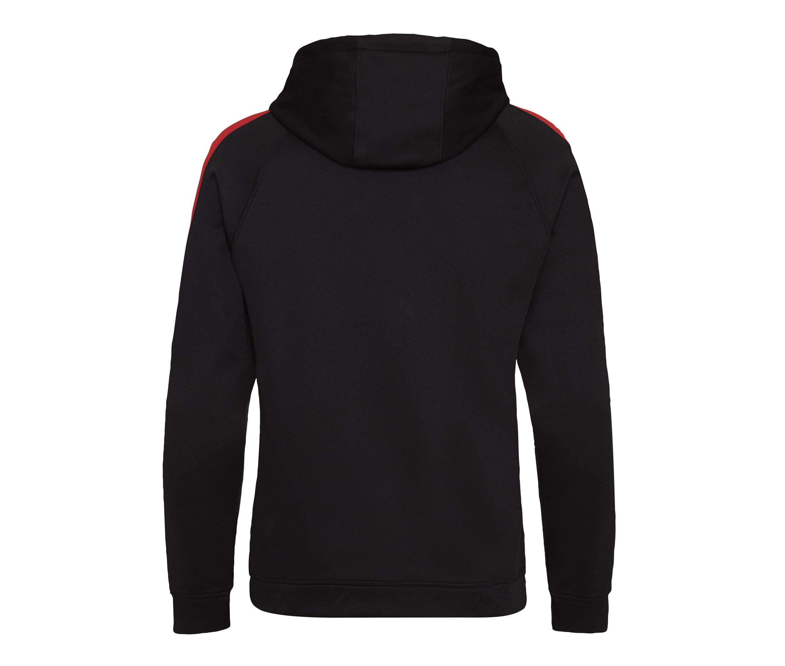 Sweat de Sport Zippé - Jet Black/fire Red