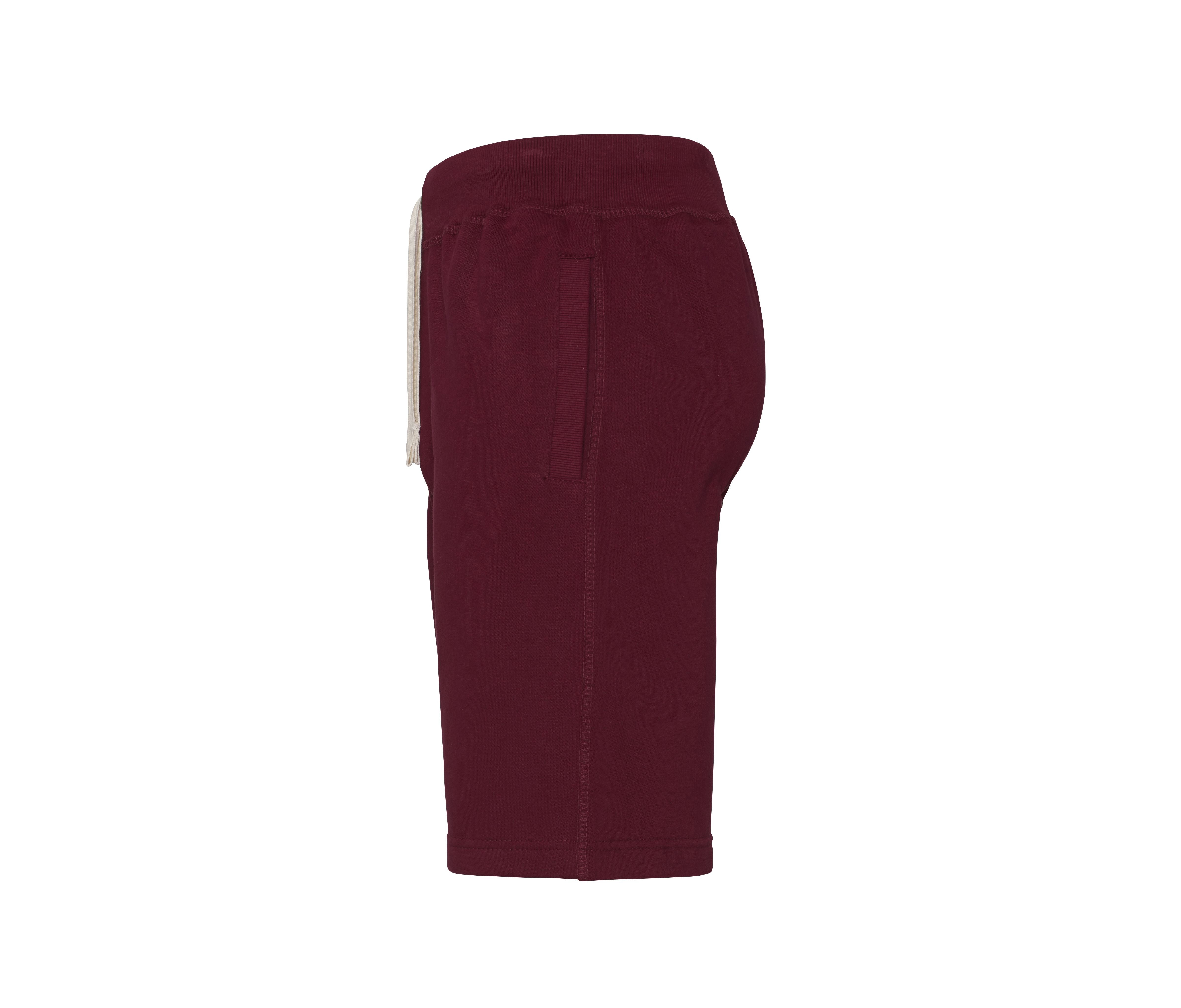 Short en Molleton - Burgundy