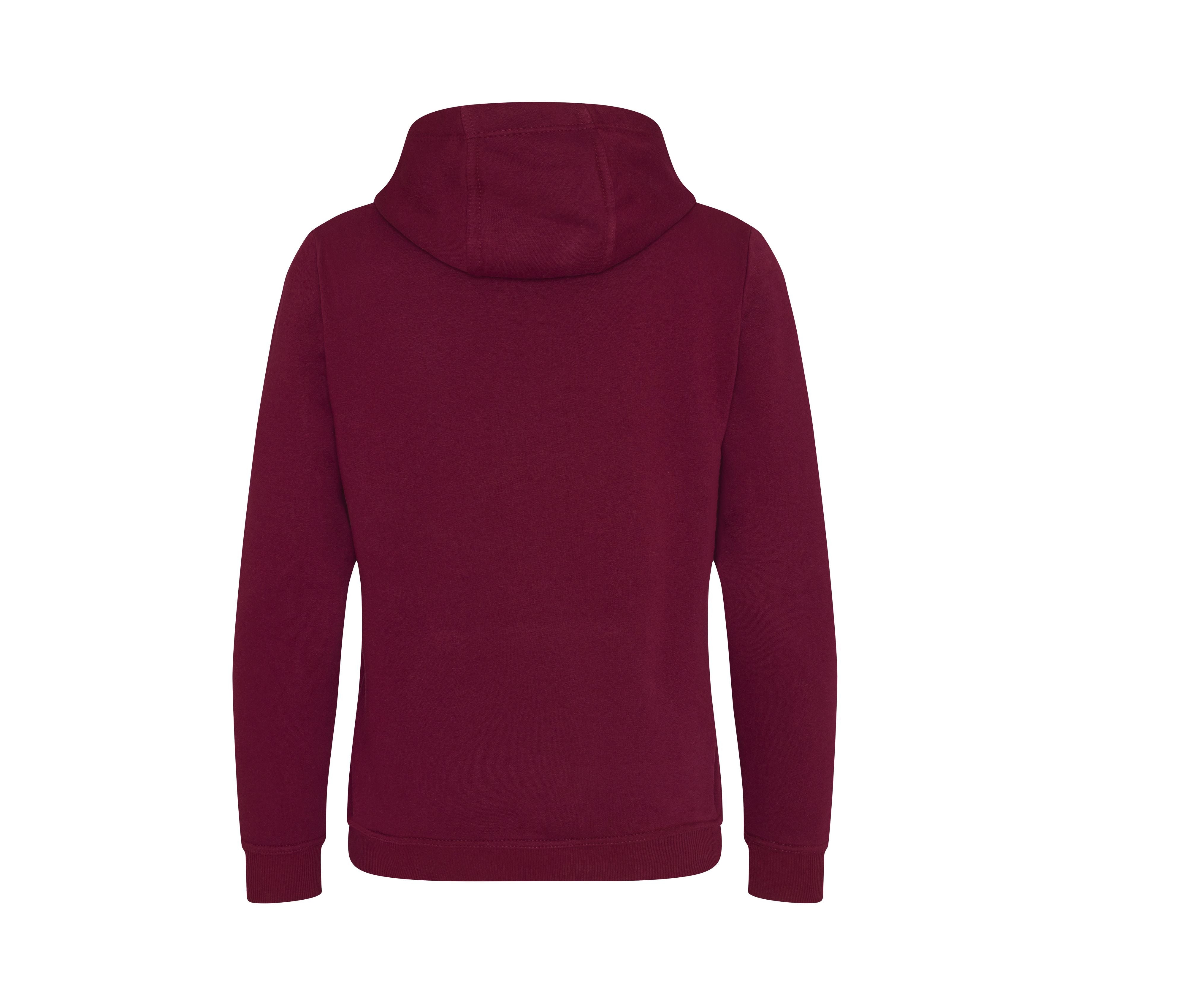 Sweat à Capuche Lourd Graduate - Burgundy