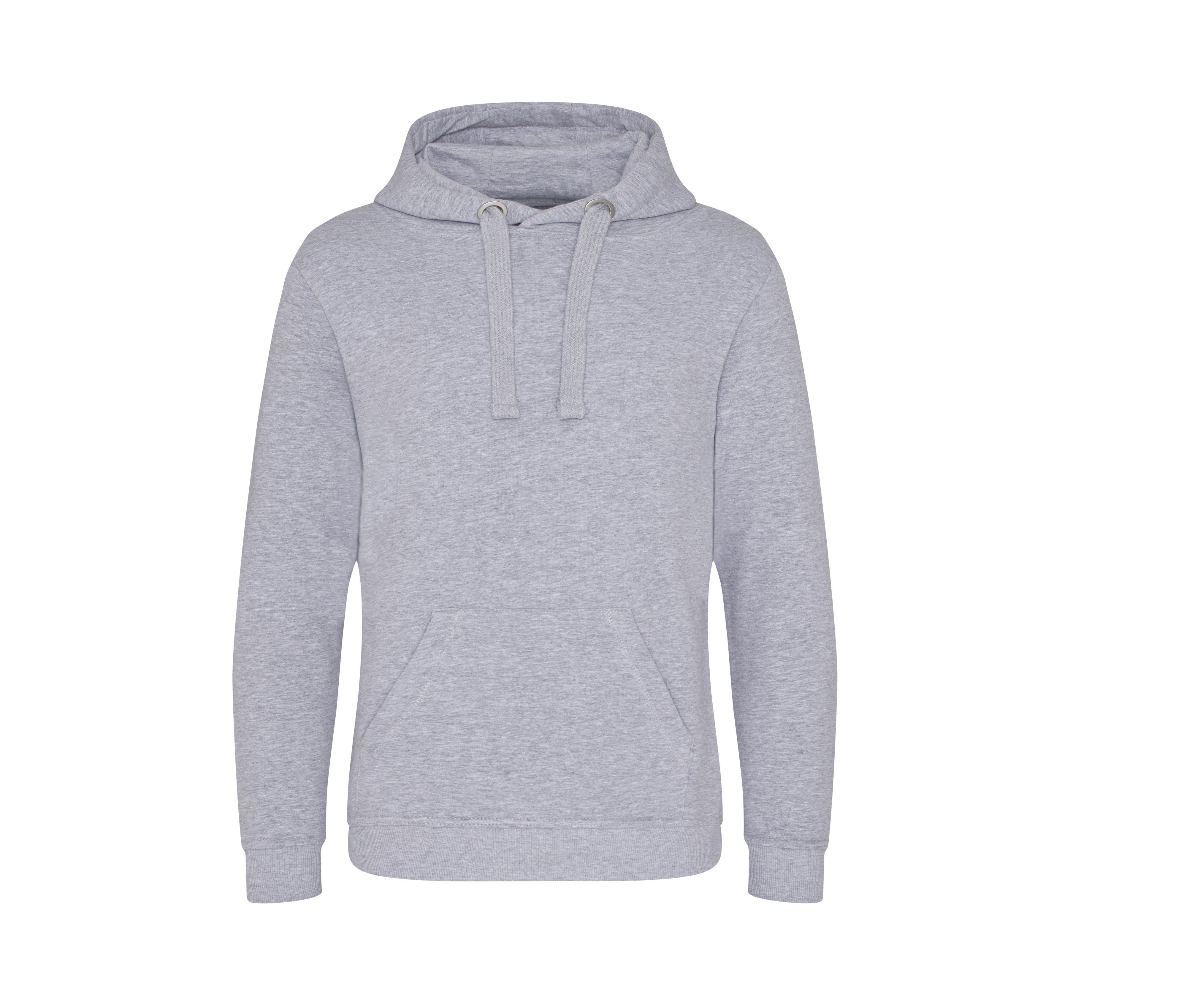 Sweat à Capuche Lourd Graduate - Heather Grey