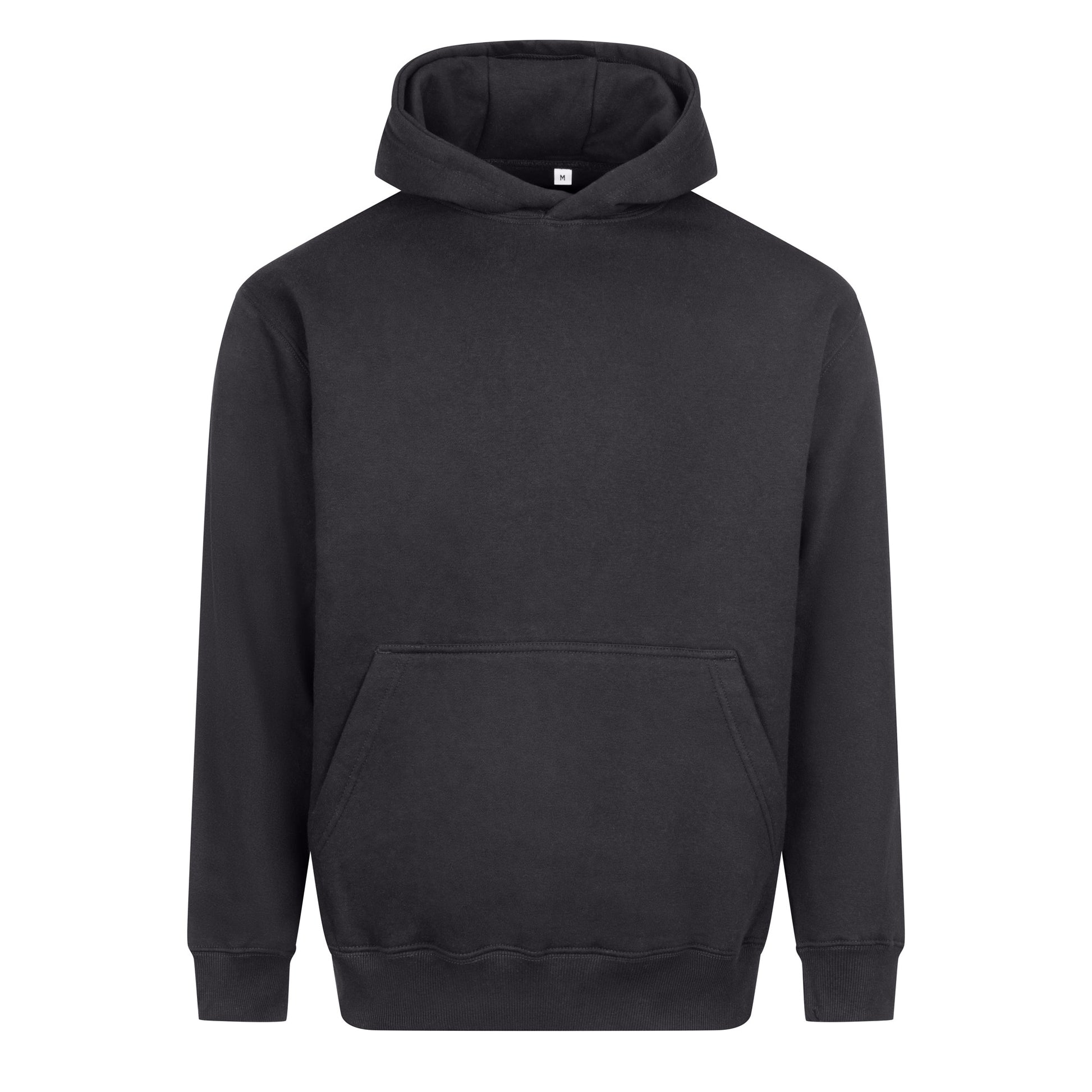 Sweat à Capuche Épais - Solid Charcoal