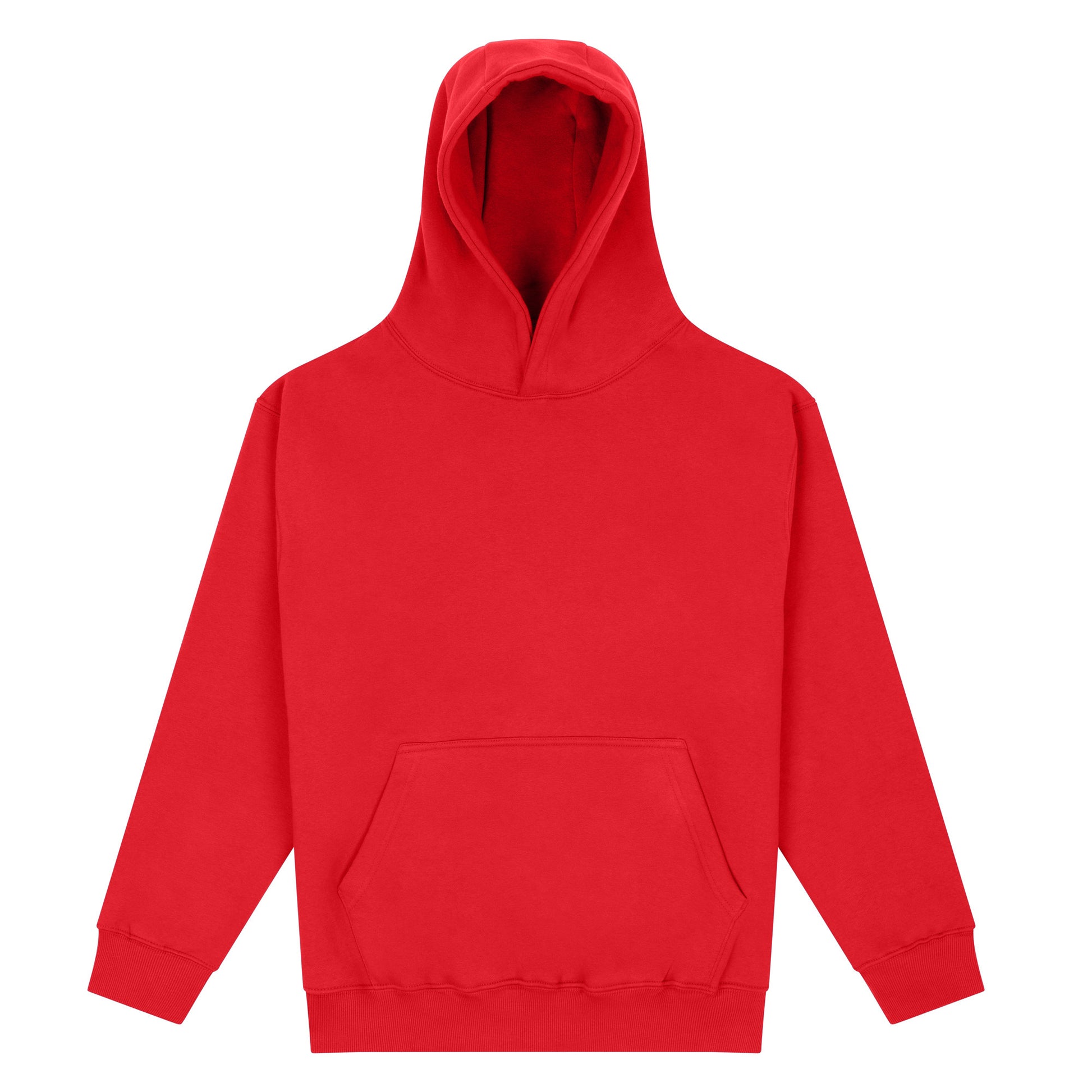 Sweat à Capuche Épais - Fire Red