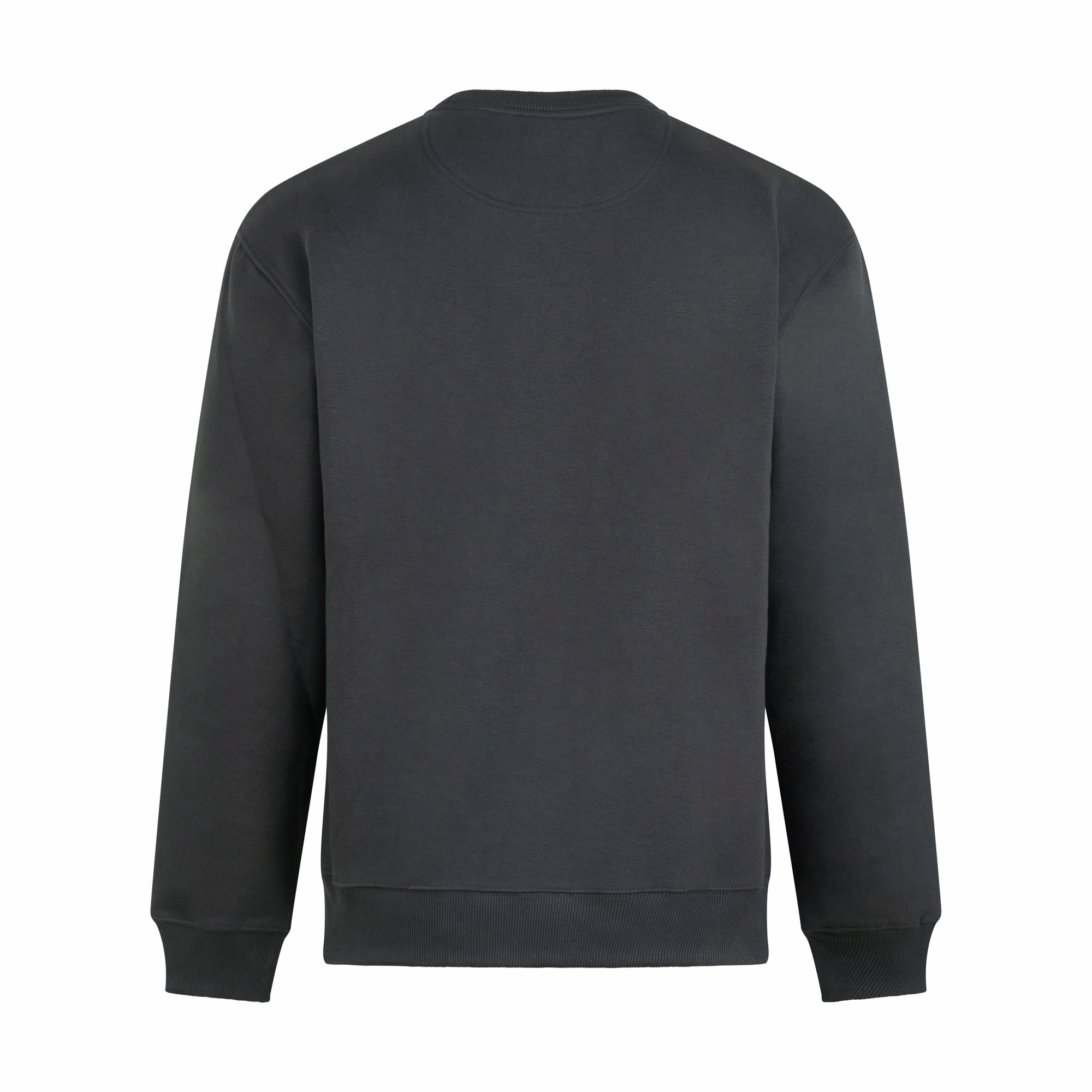 Sweat Épais Col Rond - Solid Charcoal