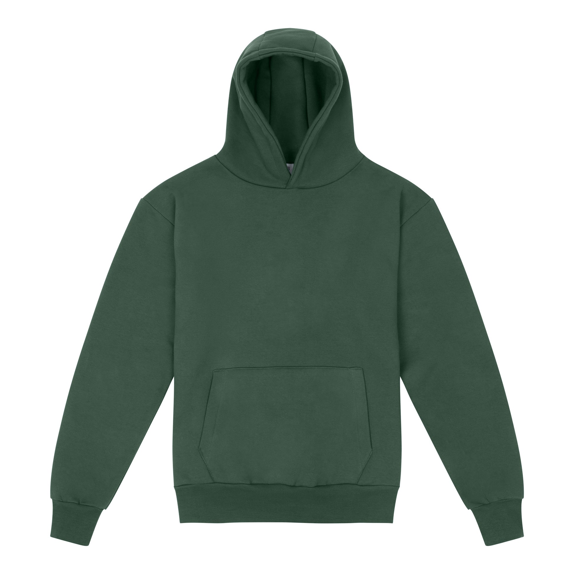 Sweat Capuche Lourd - Bottle Green