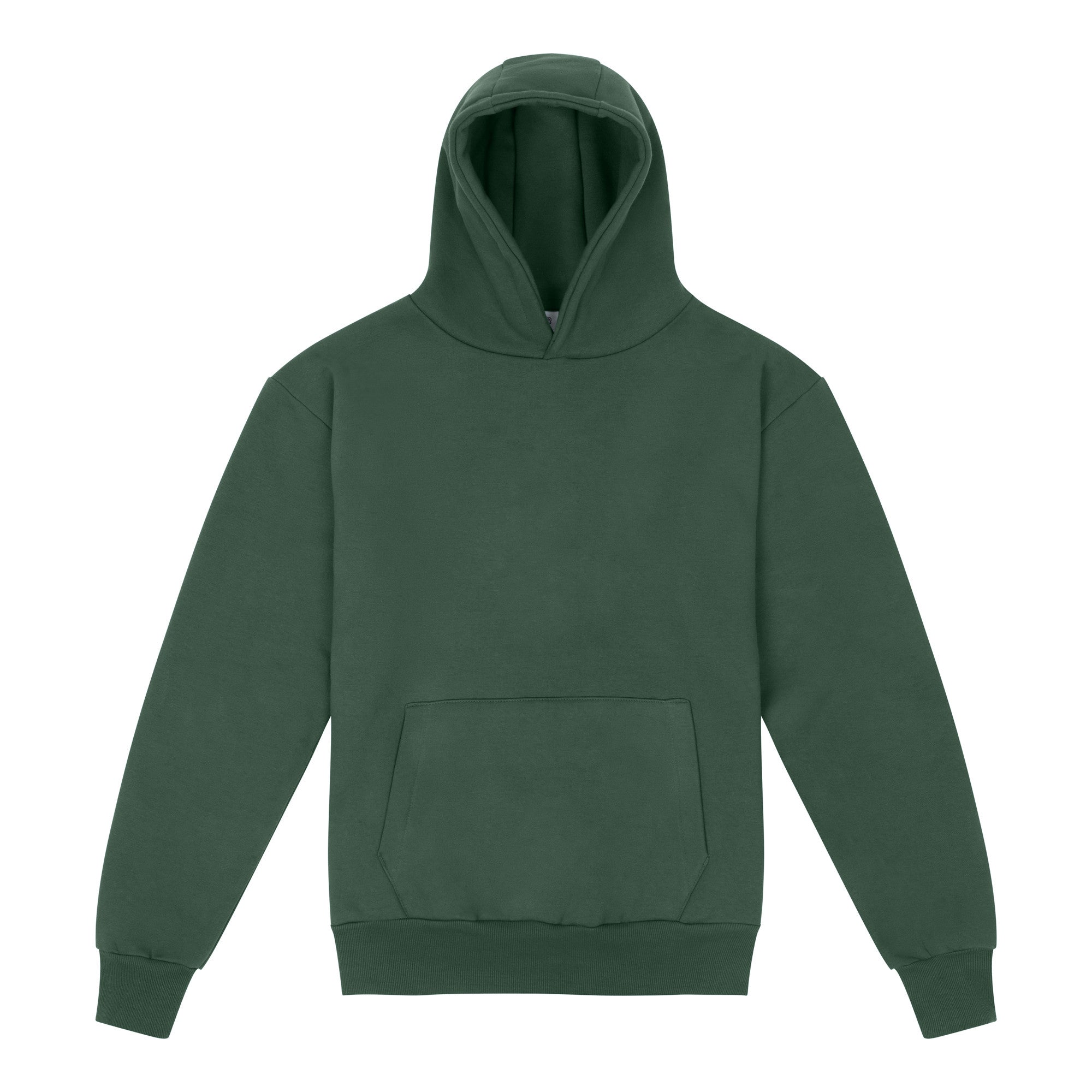 Sweat Capuche Lourd - Bottle Green