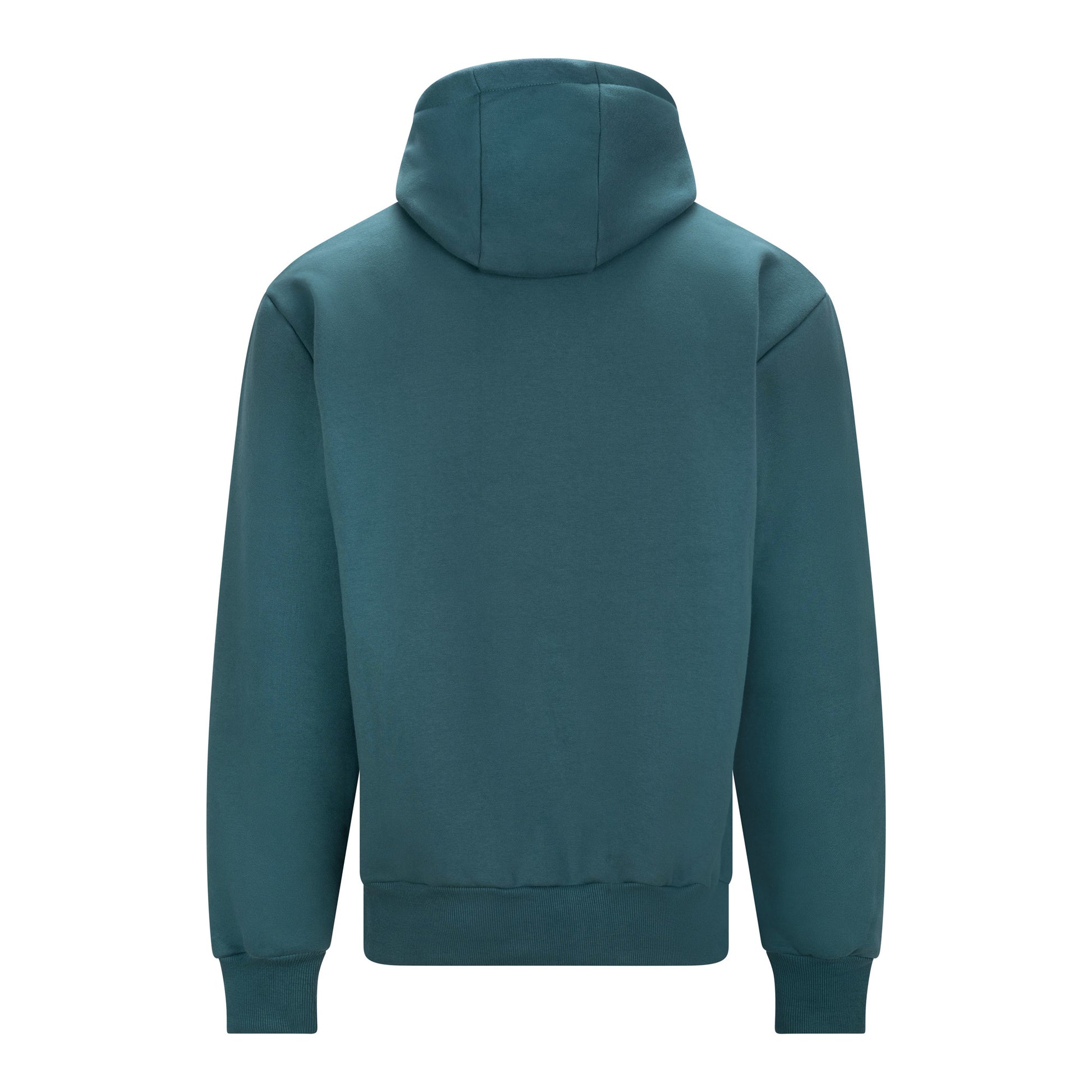 Sweat Capuche Lourd - Teal