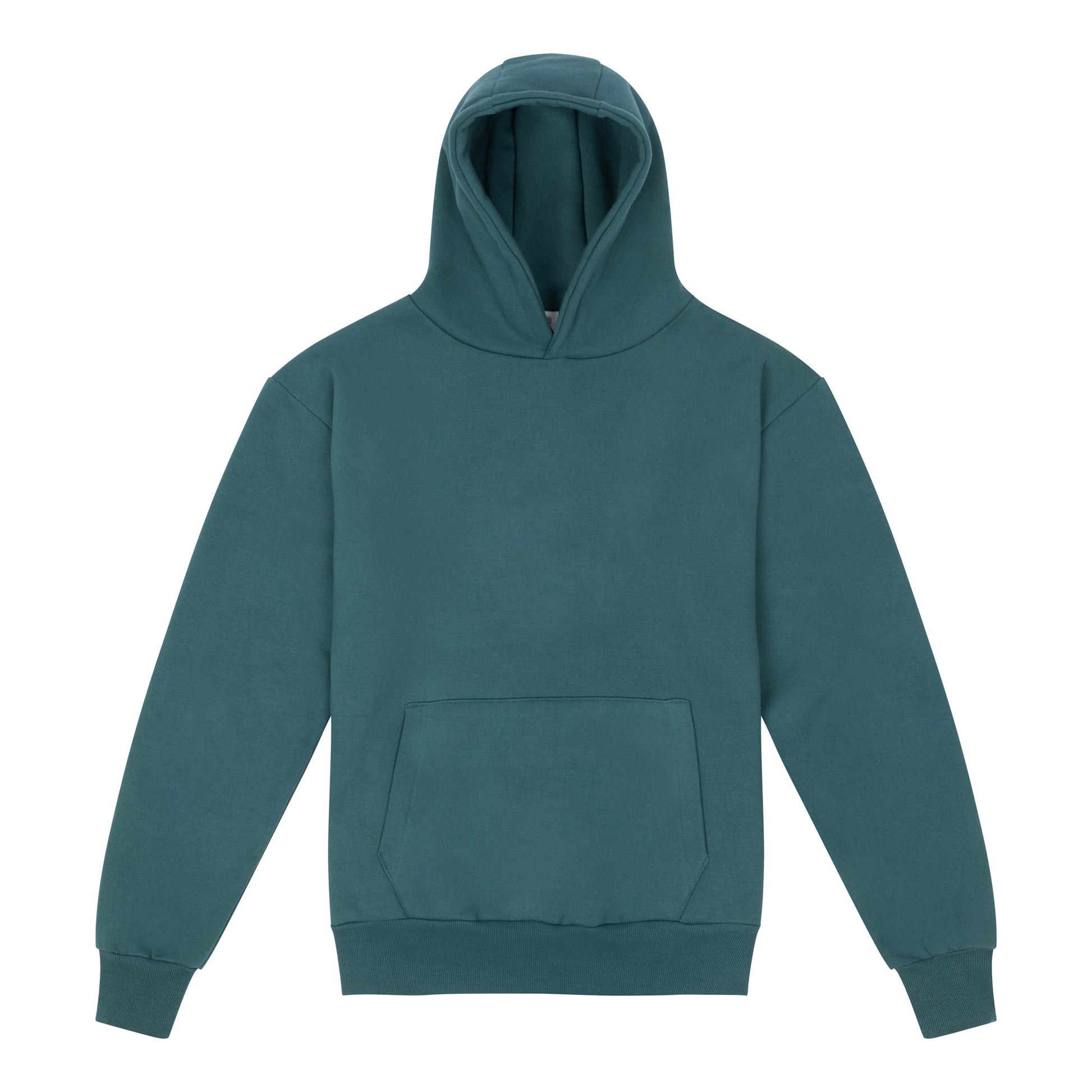 Sweat Capuche Lourd - Teal