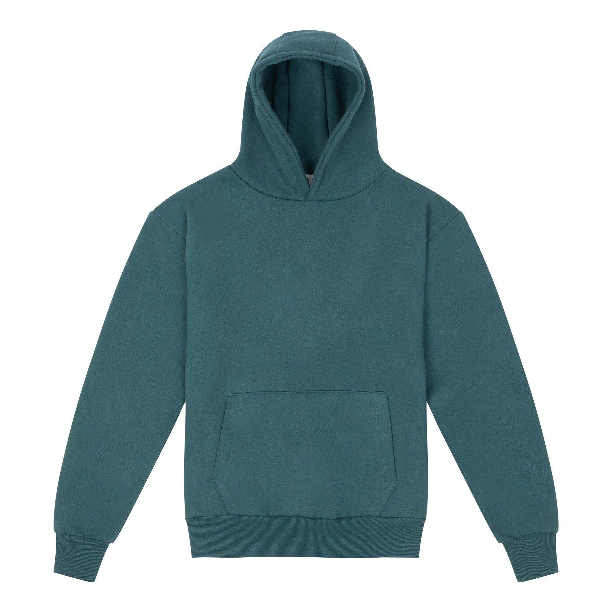 Sweat Capuche Lourd - Teal