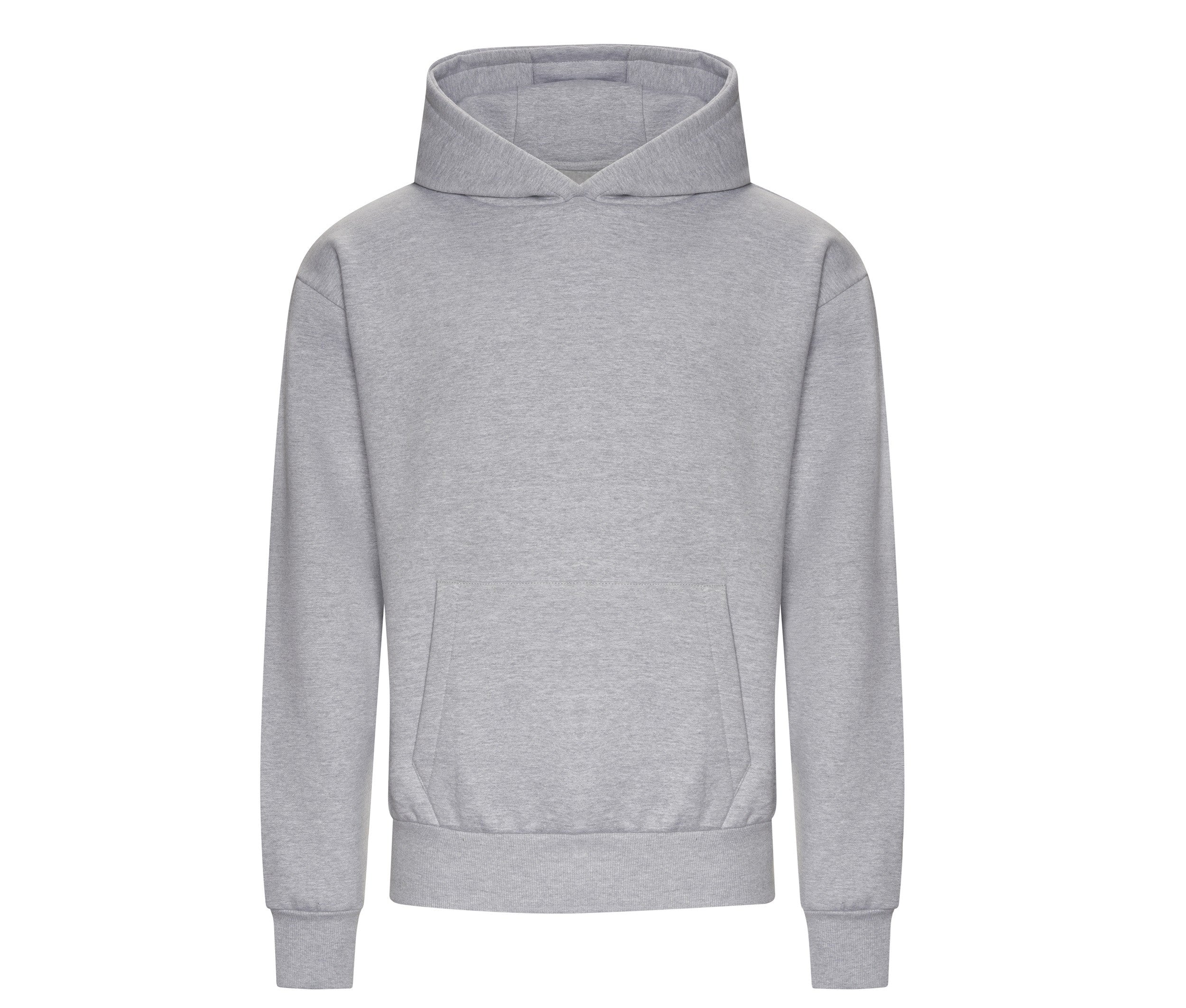 Sweat Capuche Lourd - Heather Grey