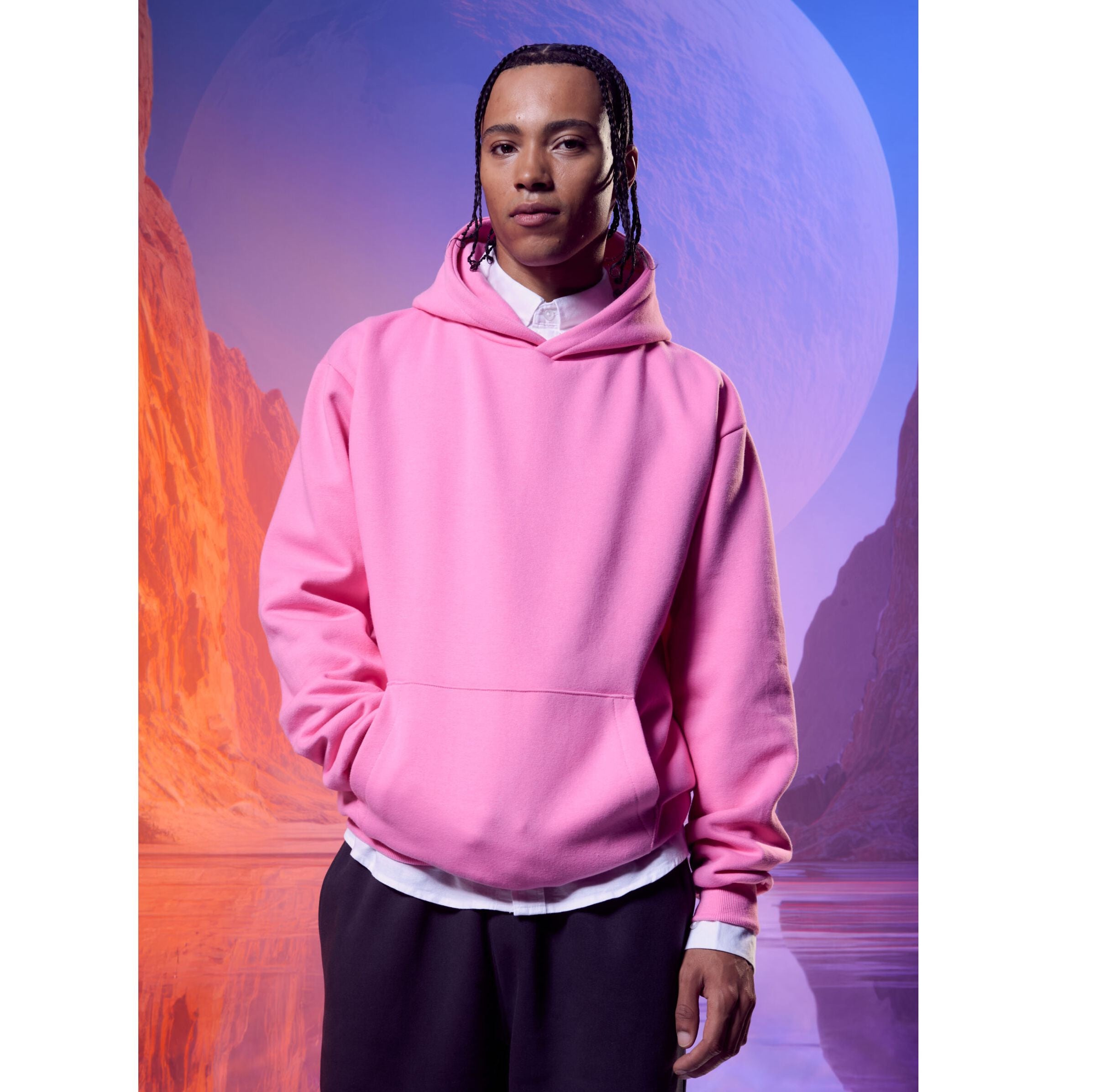 Sweat capuche lourd