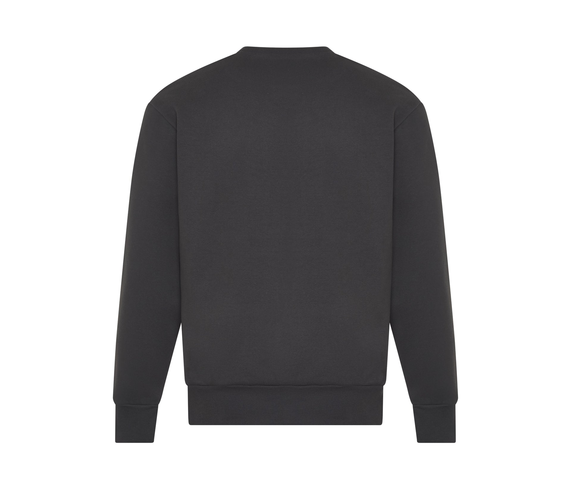 Sweat Col Rond Lourd - Solid Charcoal