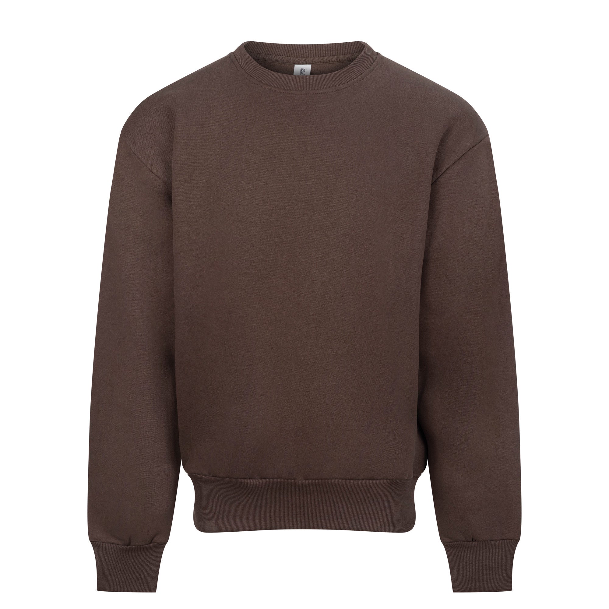 Sweat Col Rond Lourd - Espresso