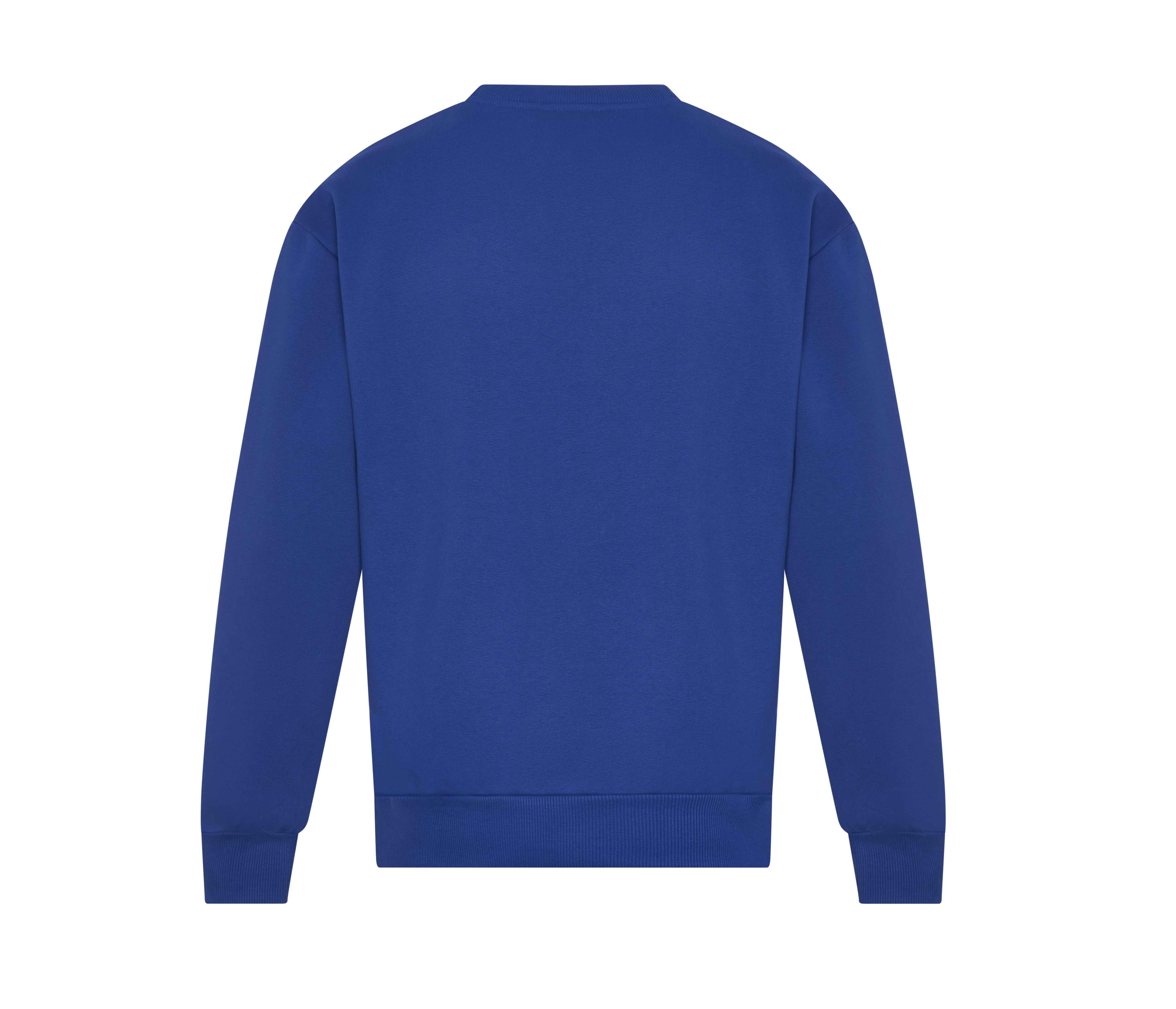Sweat Col Rond Lourd - Bright Royal
