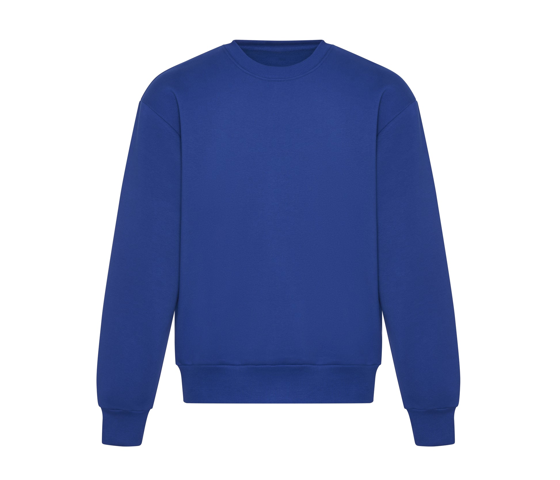 Sweat Col Rond Lourd - Bright Royal
