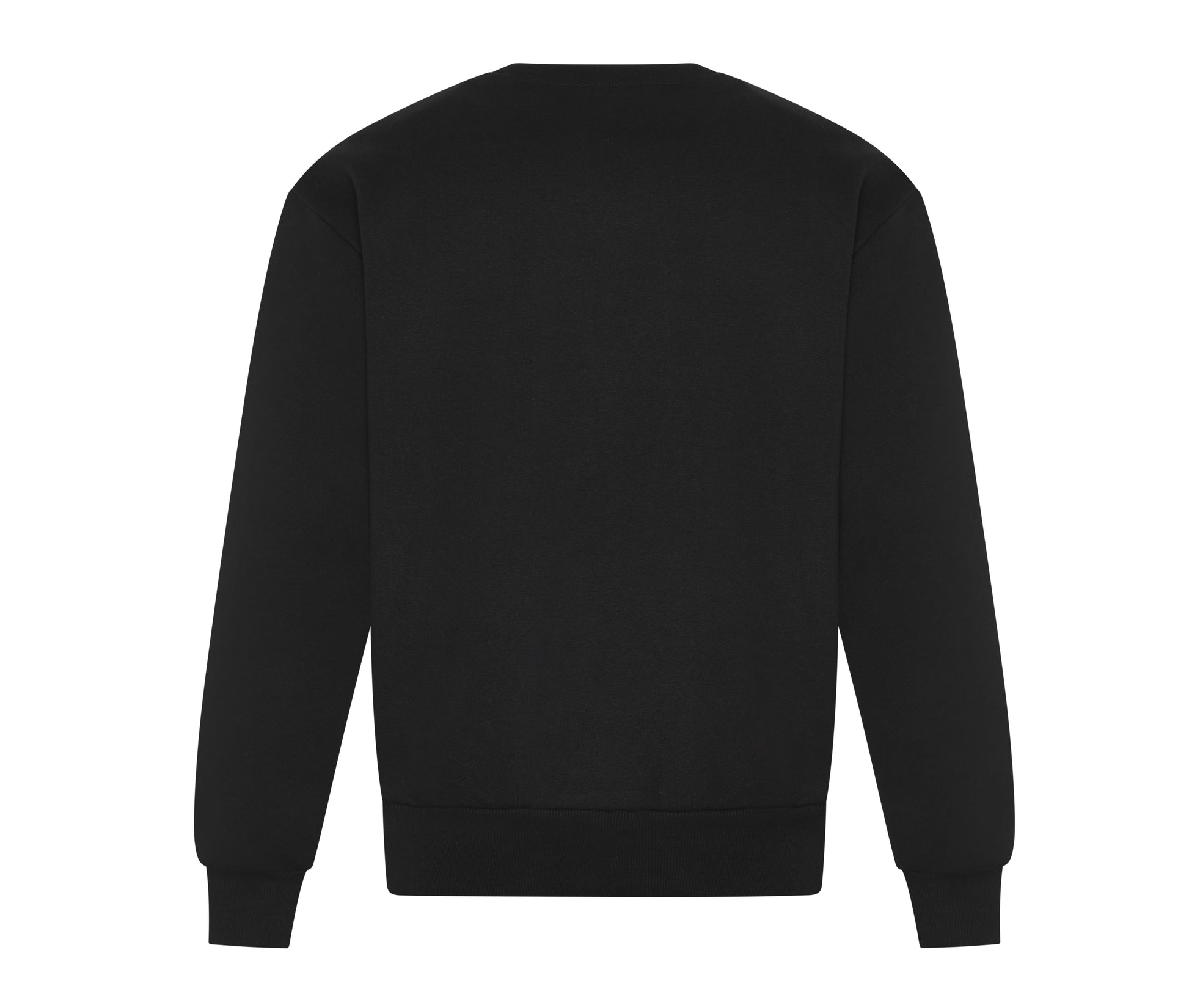 Sweat Col Rond Lourd - Deep Black