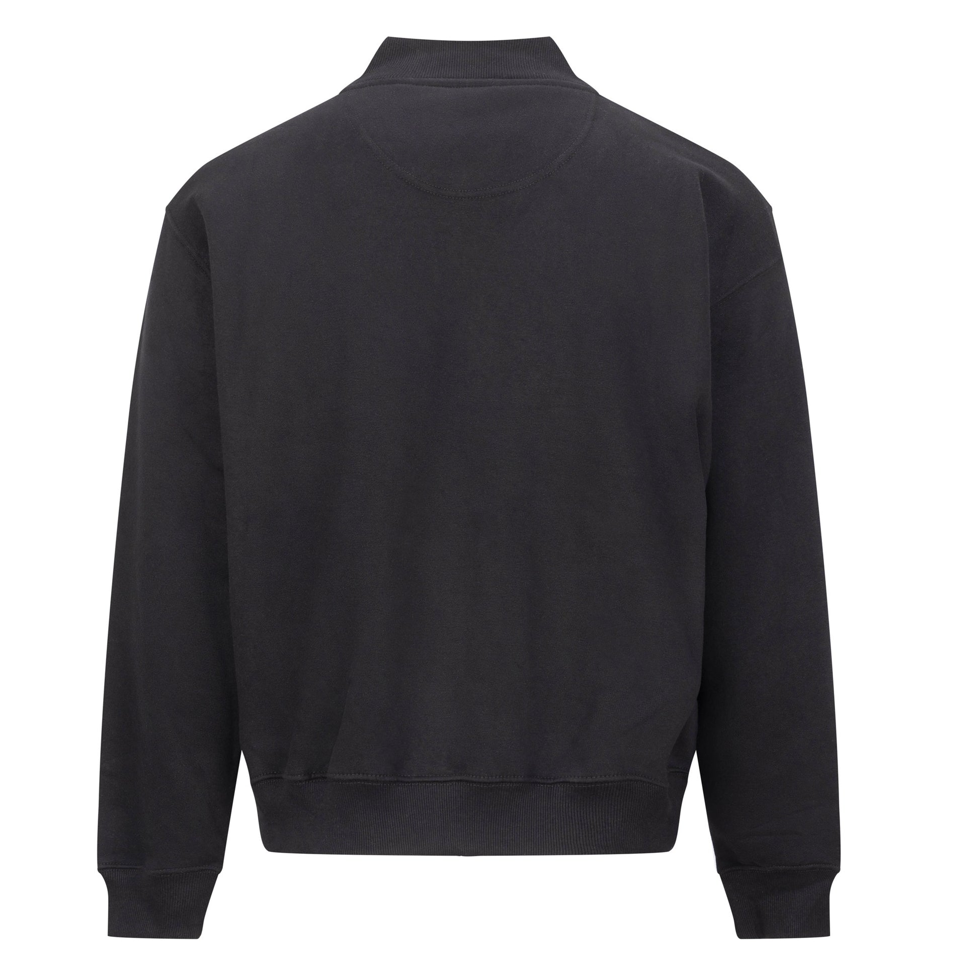 Sweat Lourd Style Bomber - Deep Black
