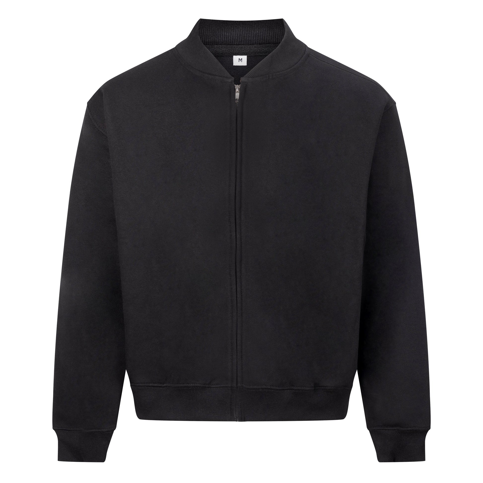 Sweat Lourd Style Bomber - Deep Black