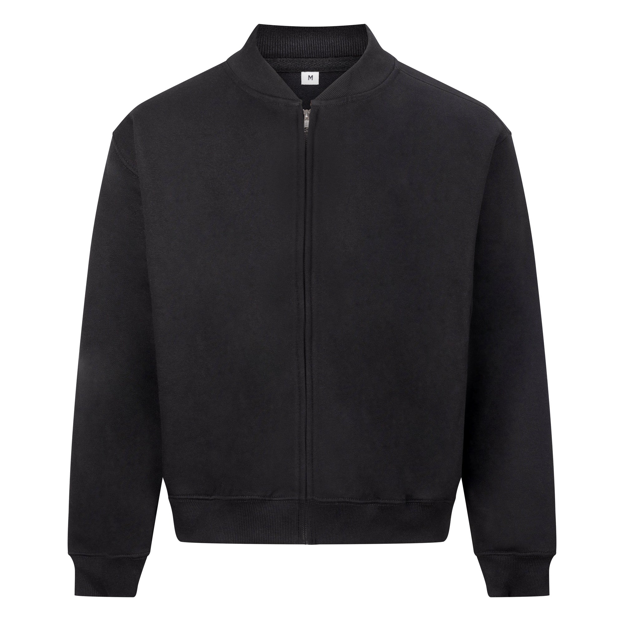Sweat Lourd Style Bomber - Deep Black