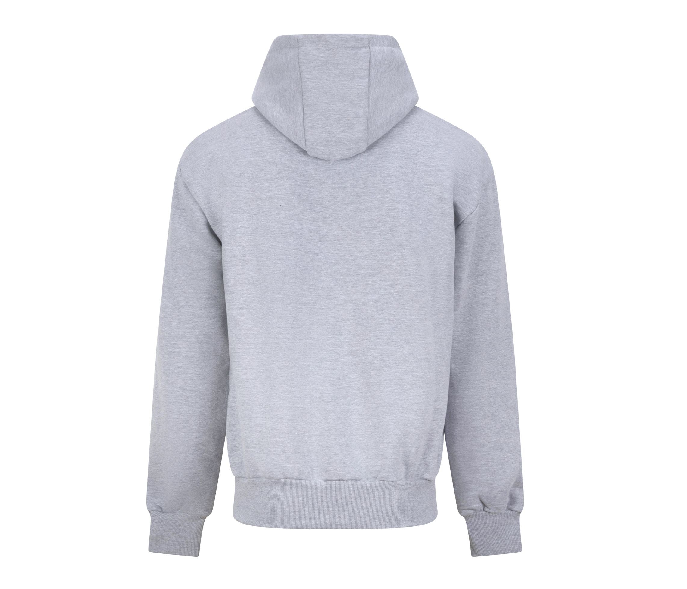 Sweat Capuche Zippé Lourd - Heather Grey