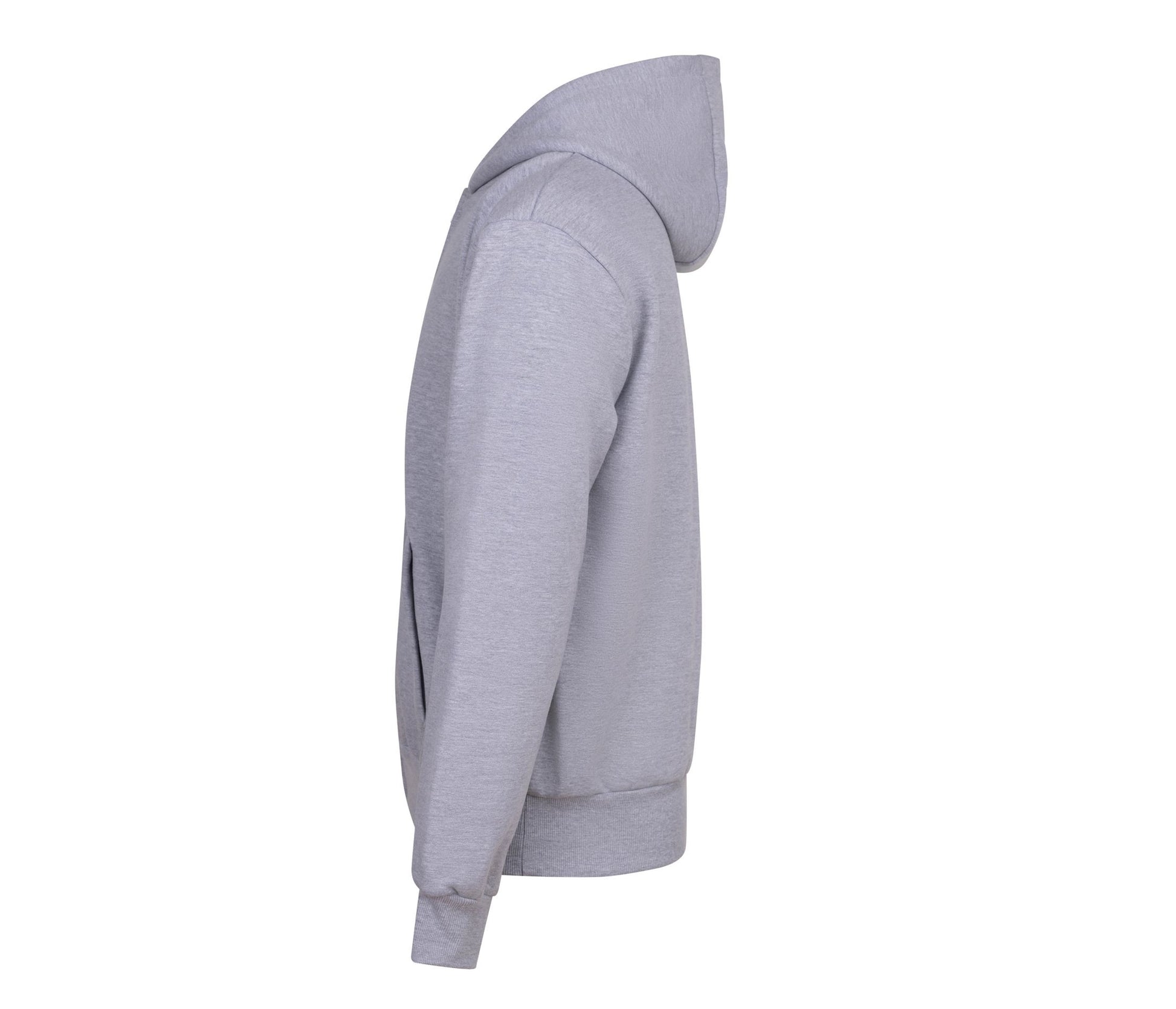 Sweat Capuche Zippé Lourd - Heather Grey