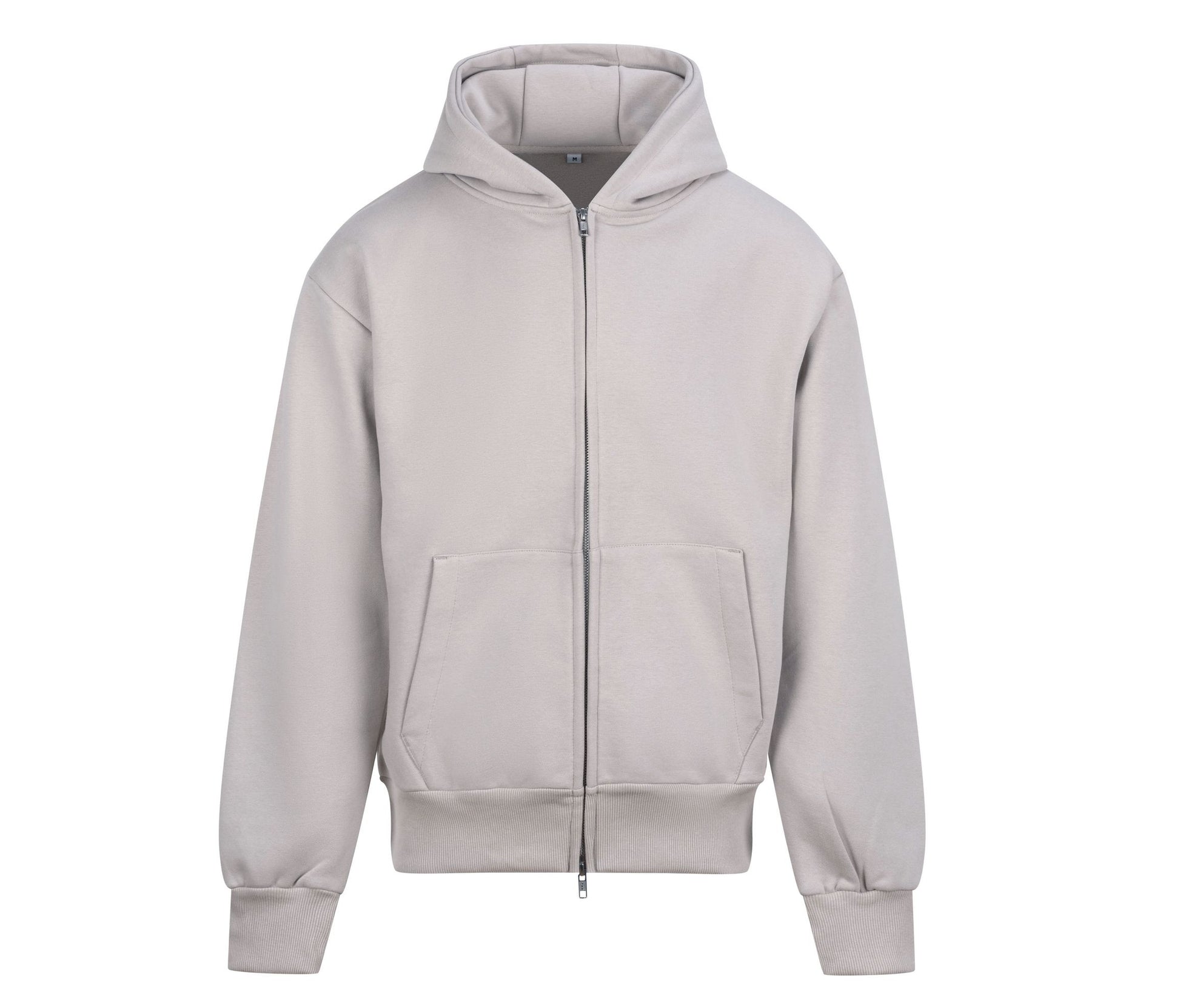 Sweat Capuche Zippé Lourd - Natural Stone