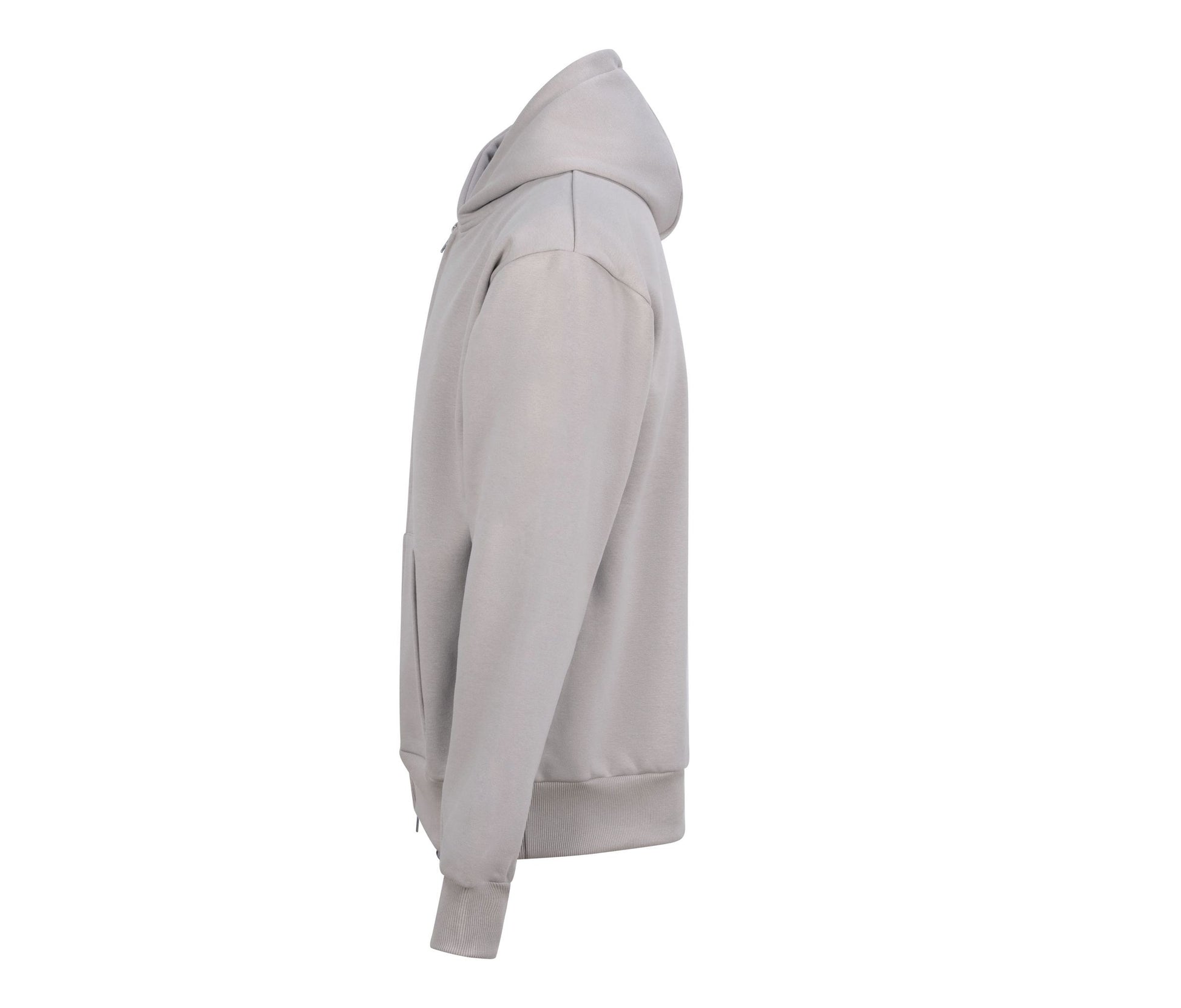 Sweat Capuche Zippé Lourd - Natural Stone
