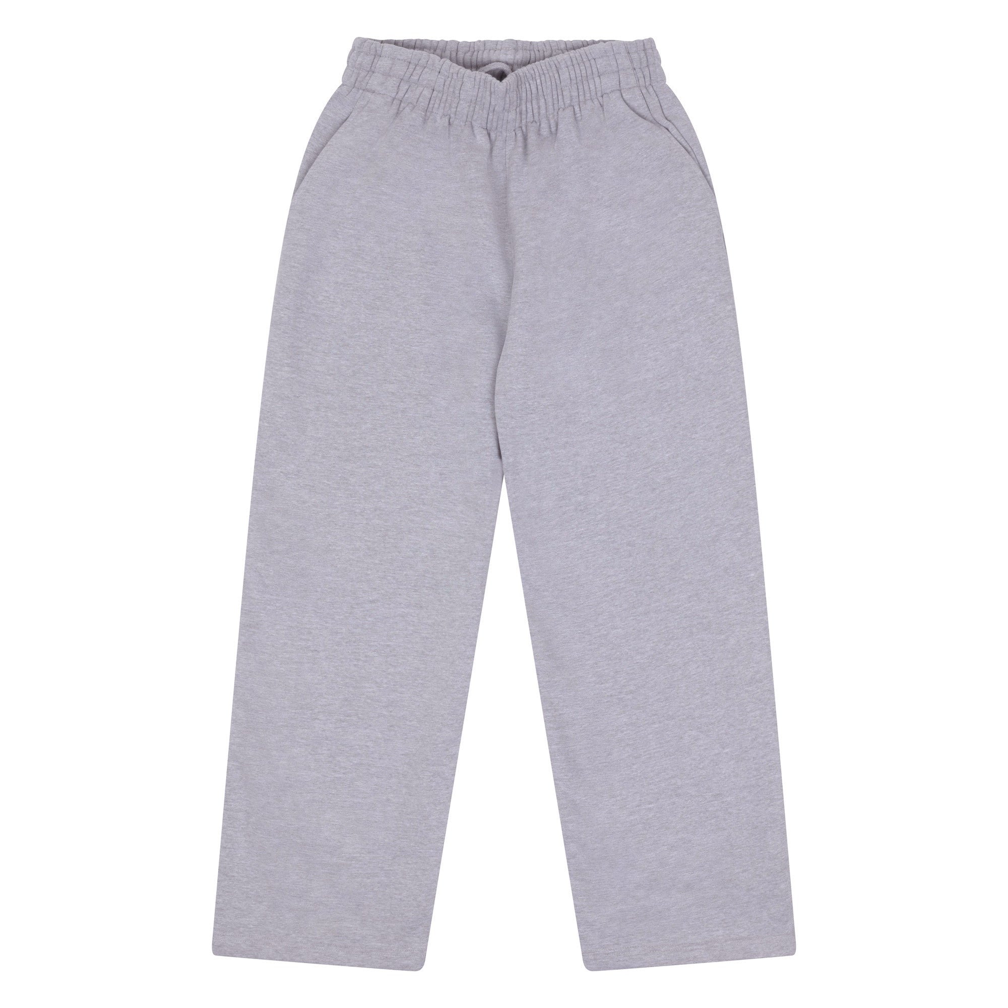 Jogging Droit Oversize - Heather Grey