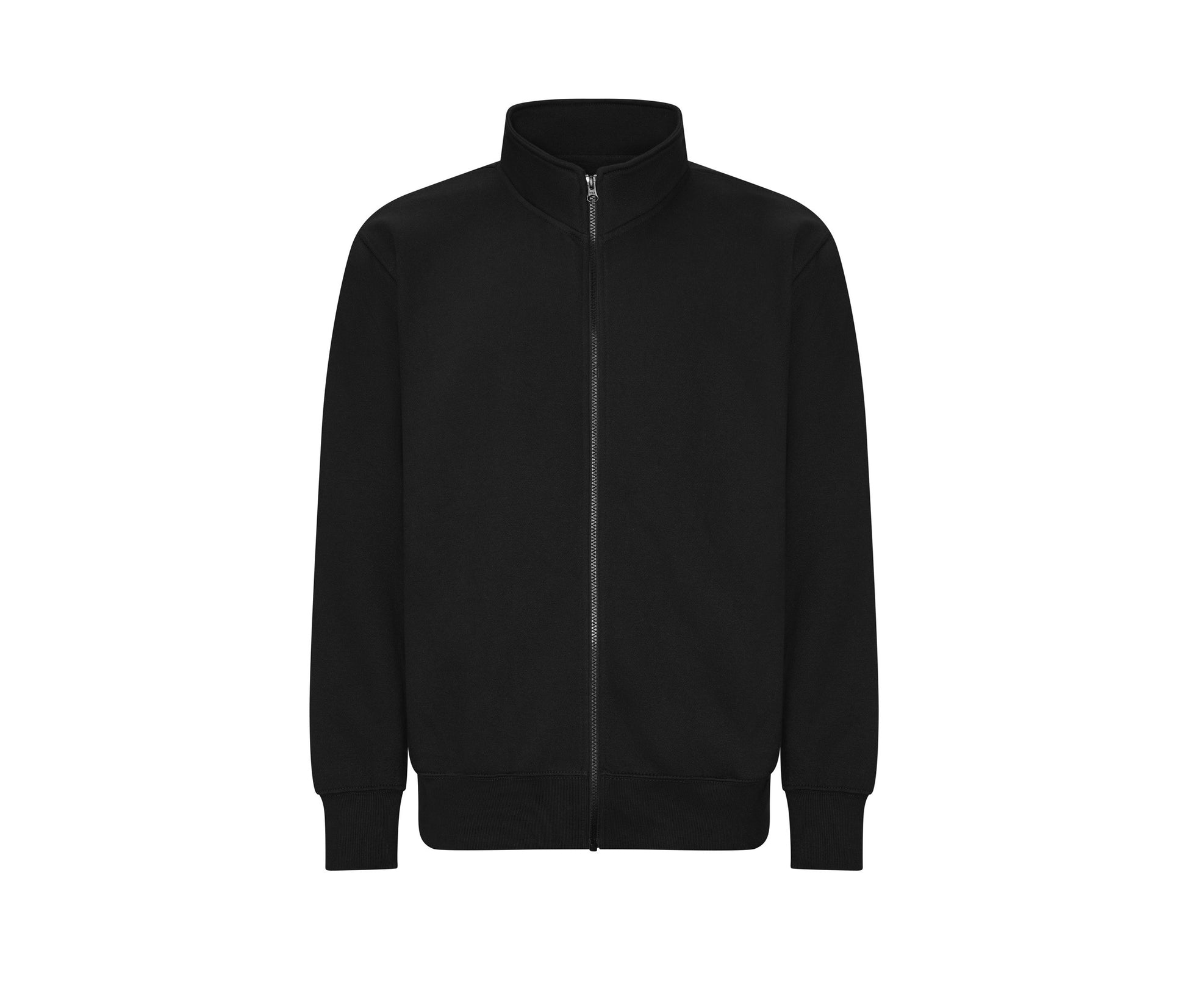 Sweat Zippé Unisexe - Deep Black