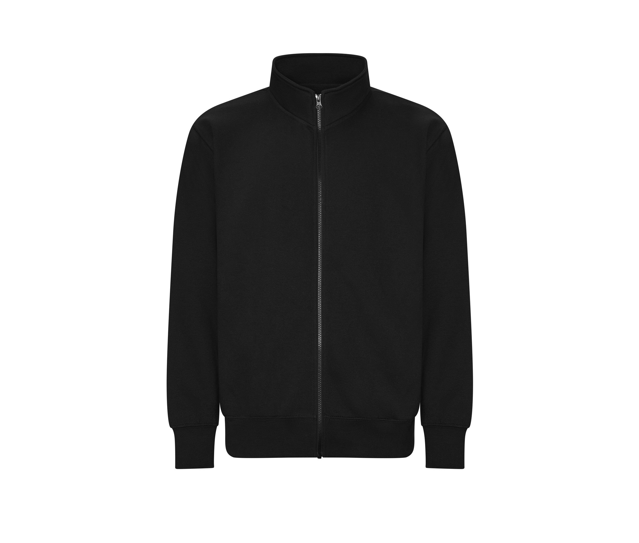 Sweat Zippé Unisexe - Deep Black