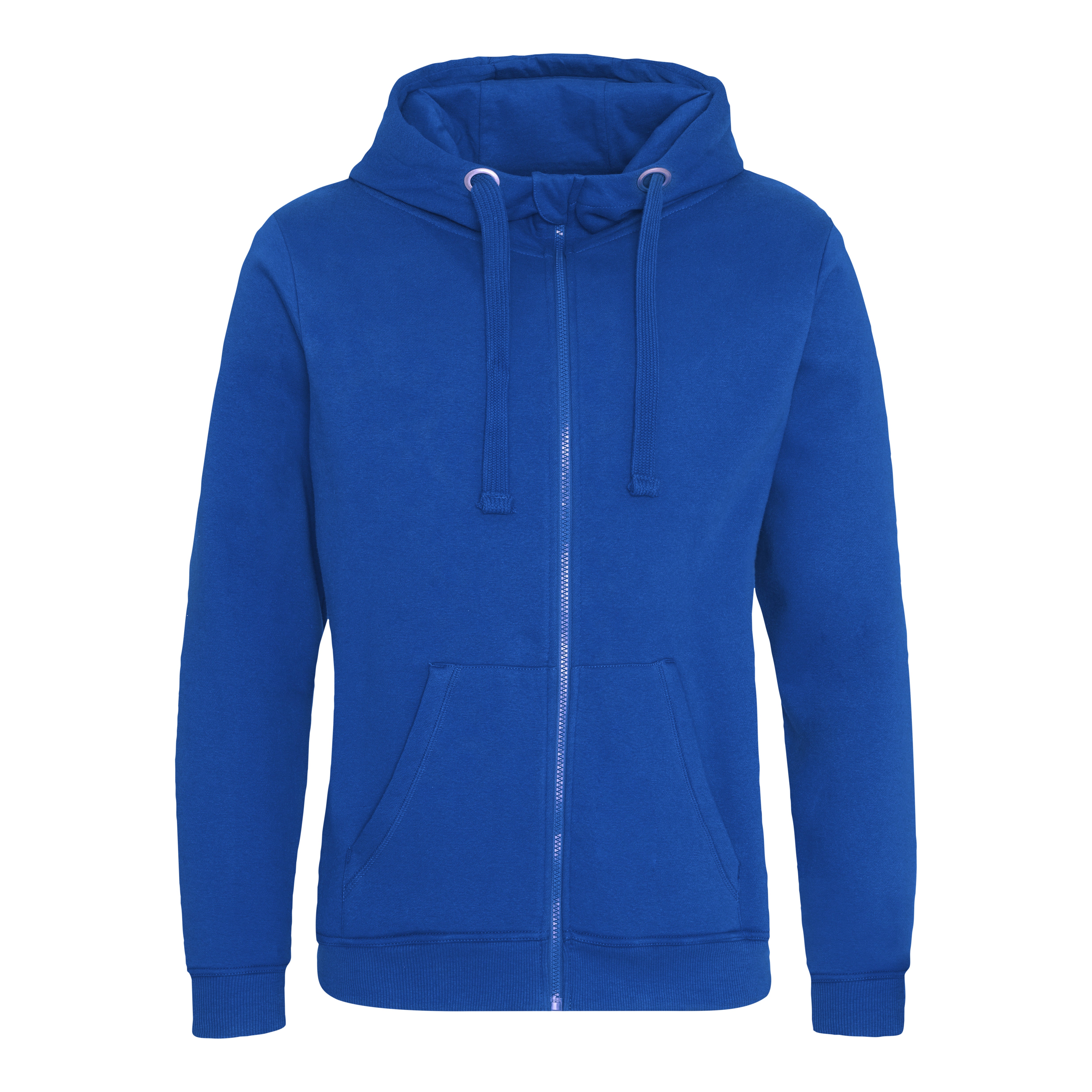 Sweat Capuche Zippé Lourd Graduate - Royal Blue
