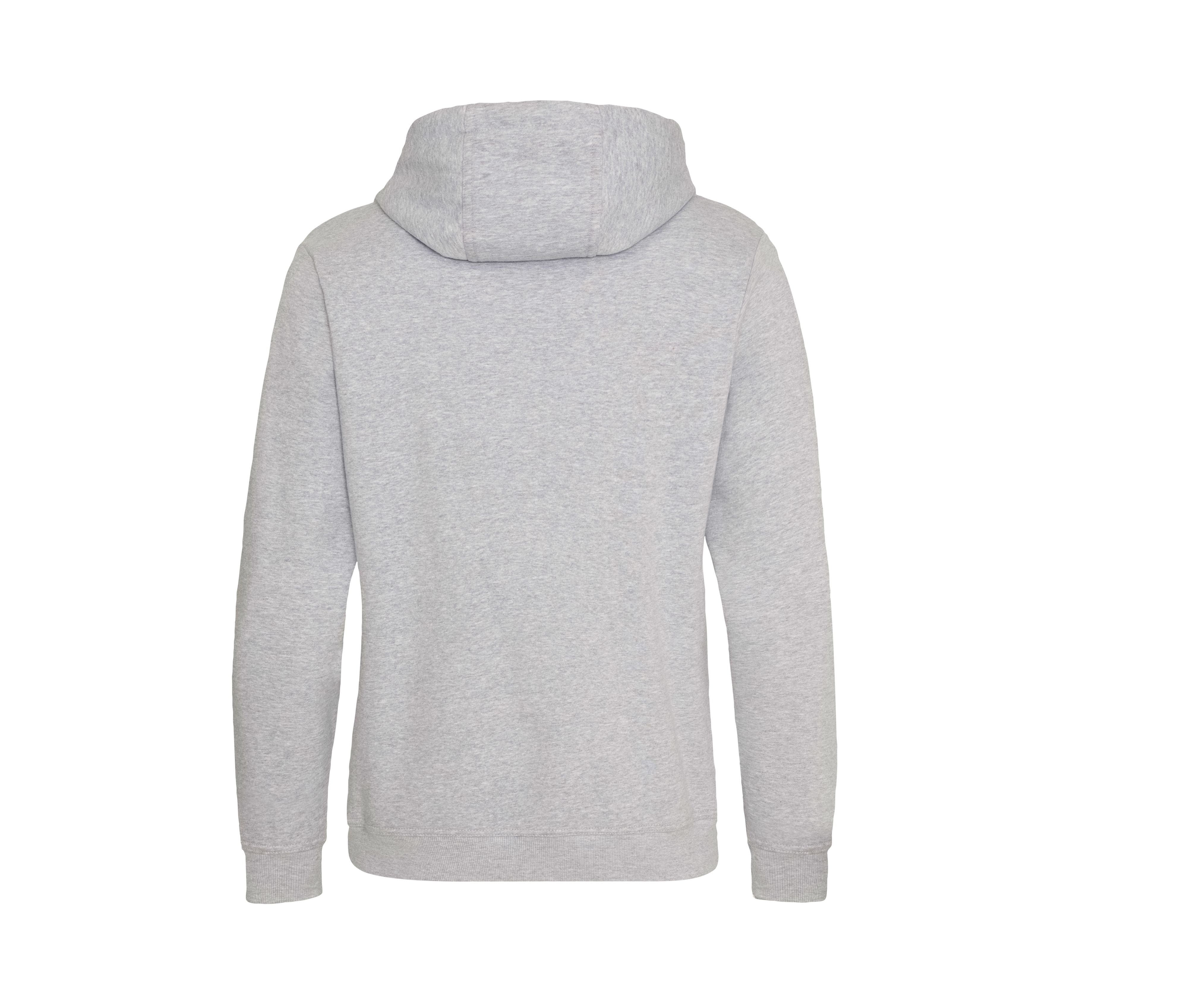 Sweat Capuche Zippé Lourd Graduate - Heather Grey