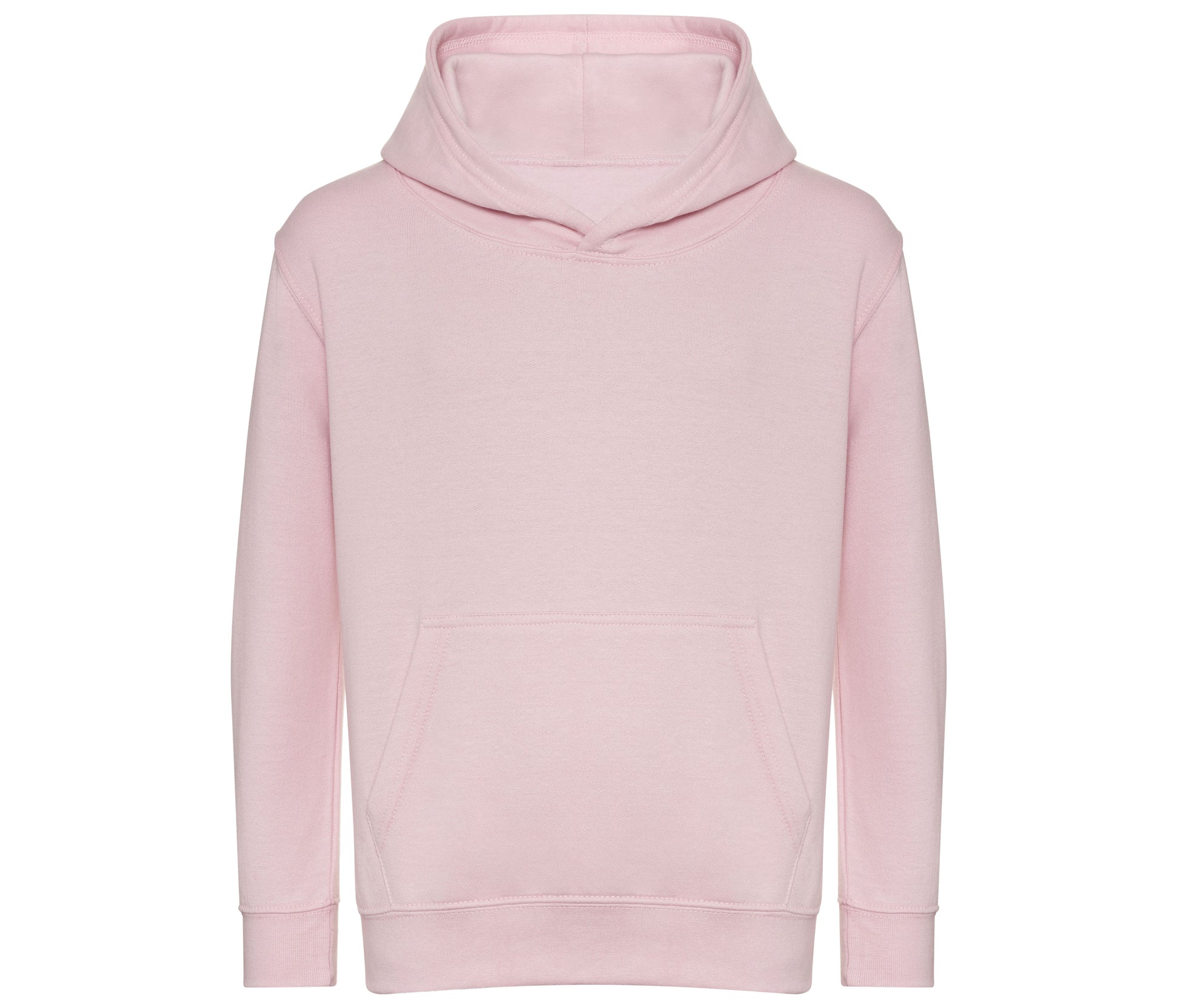 Sweat Capuche en Coton Biologique Enfant - Baby Pink