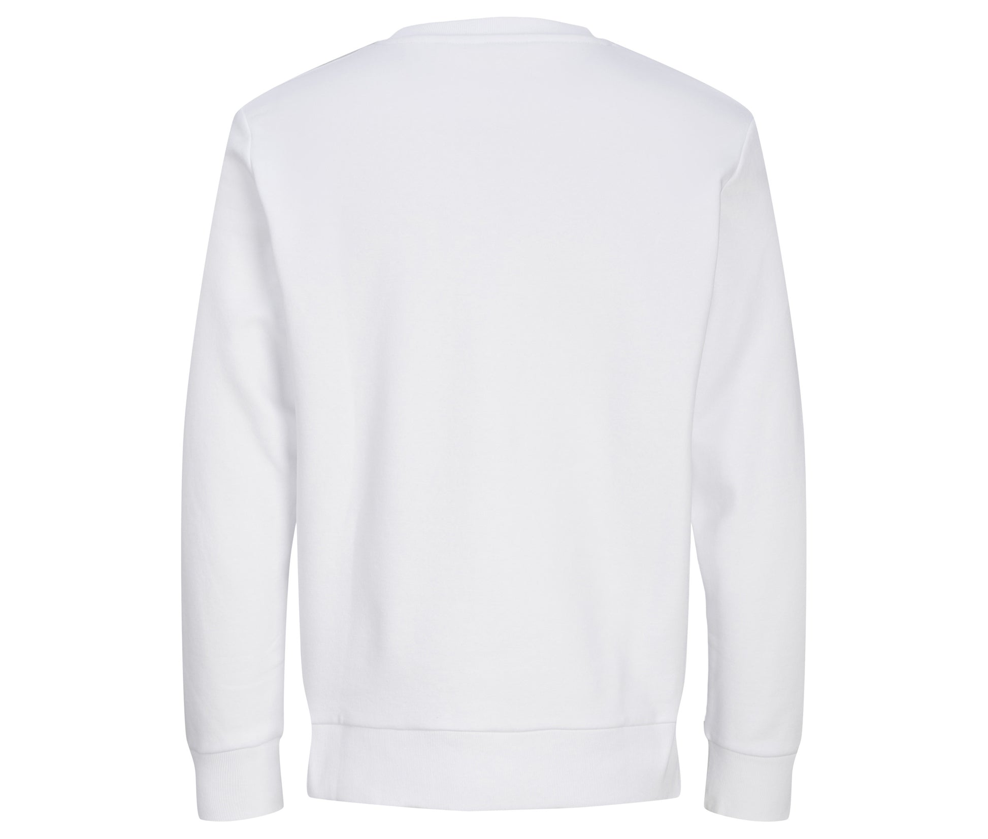 Sweat Col Rond Unisexe - White