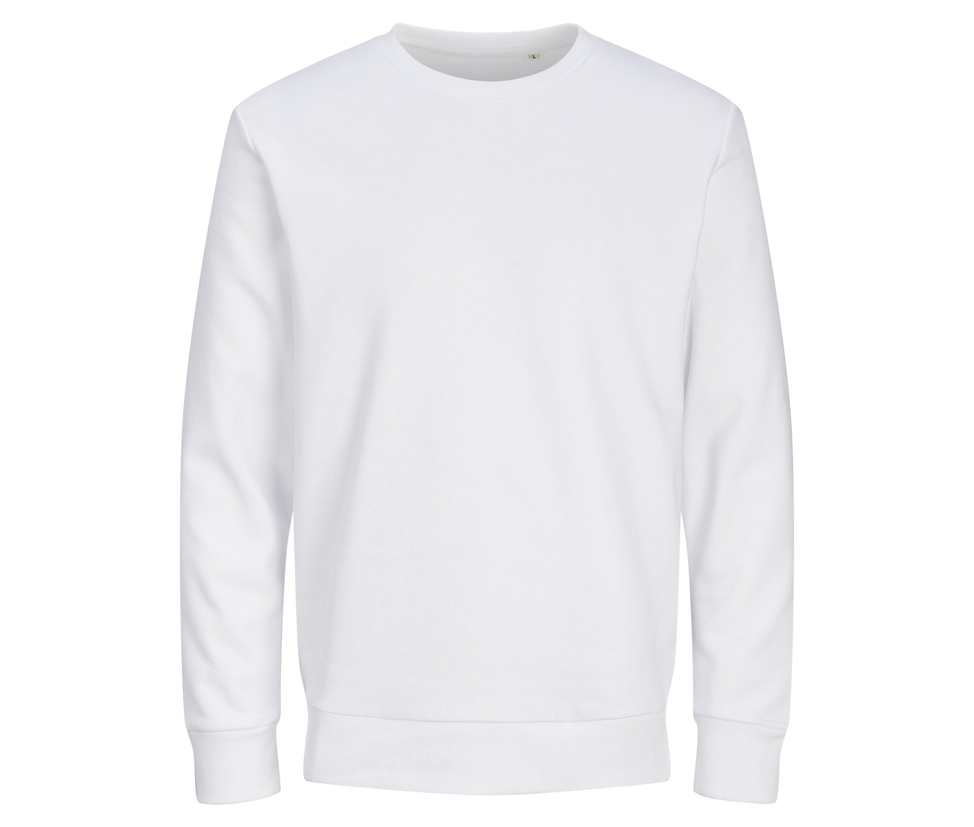 Sweat Col Rond Unisexe - White