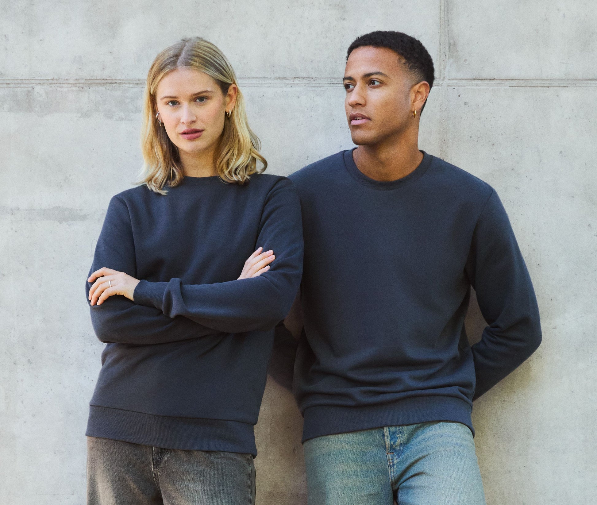 Sweat col rond unisexe