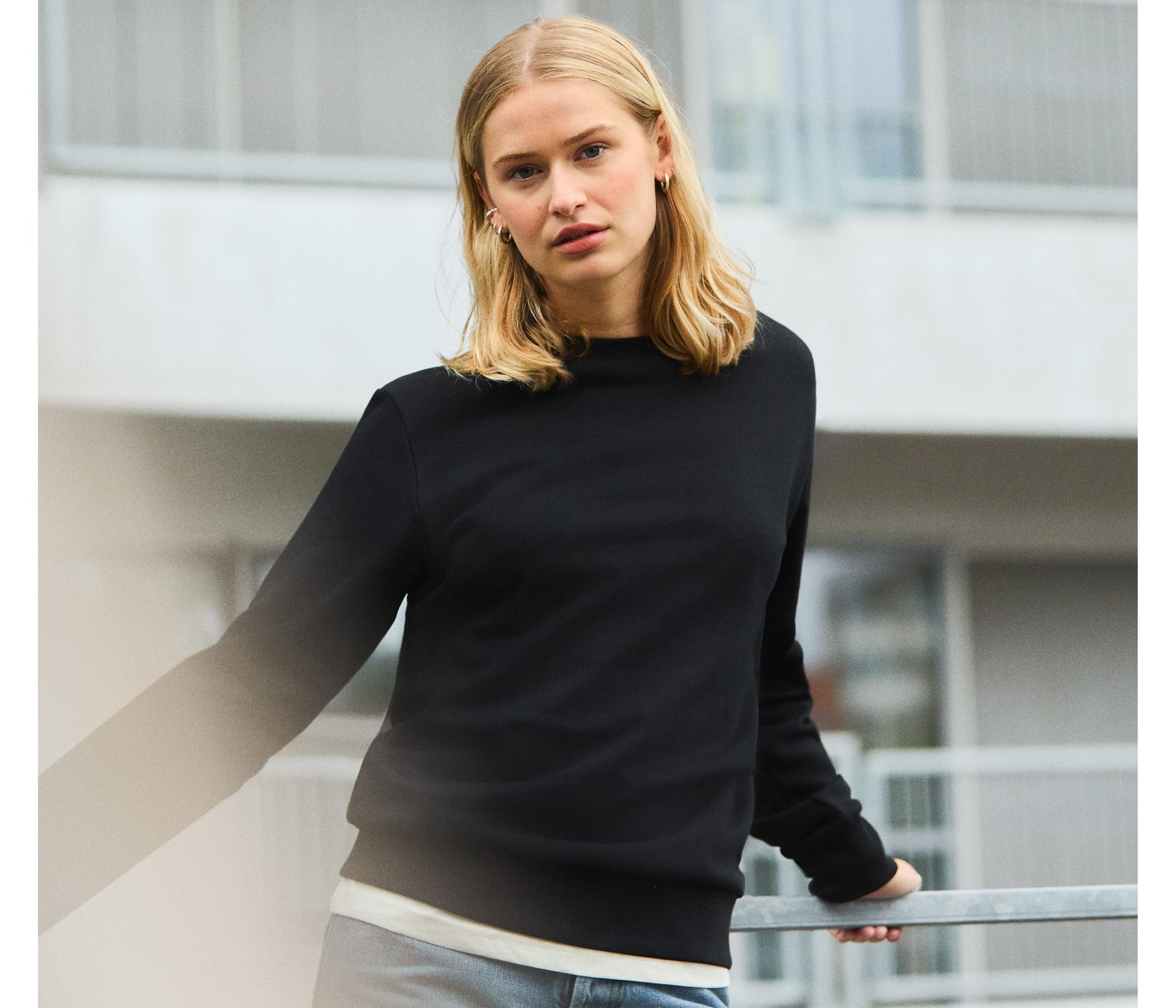 Sweat col rond unisexe