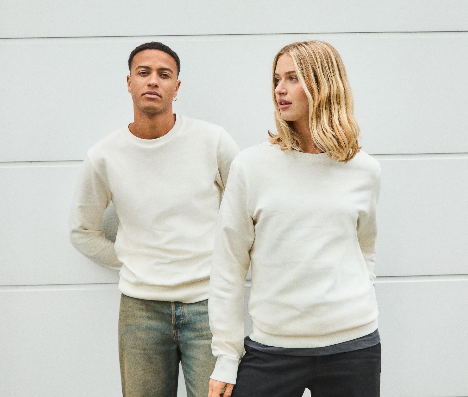 Sweat col rond unisexe