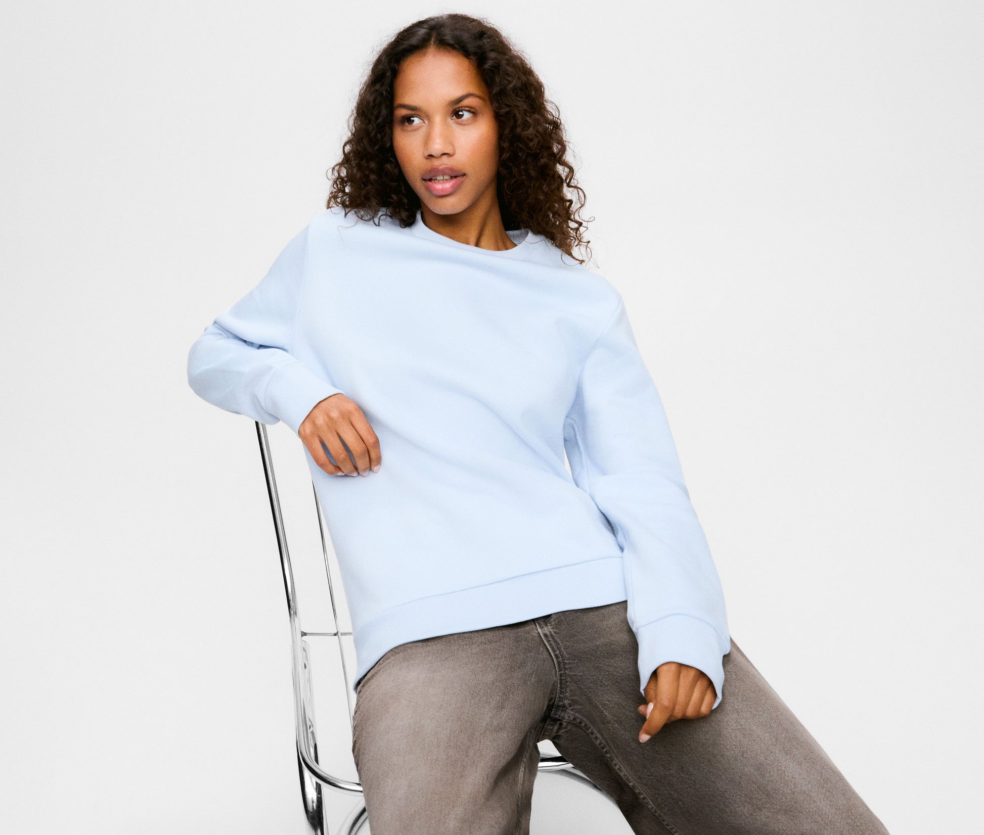 Sweat col rond unisexe