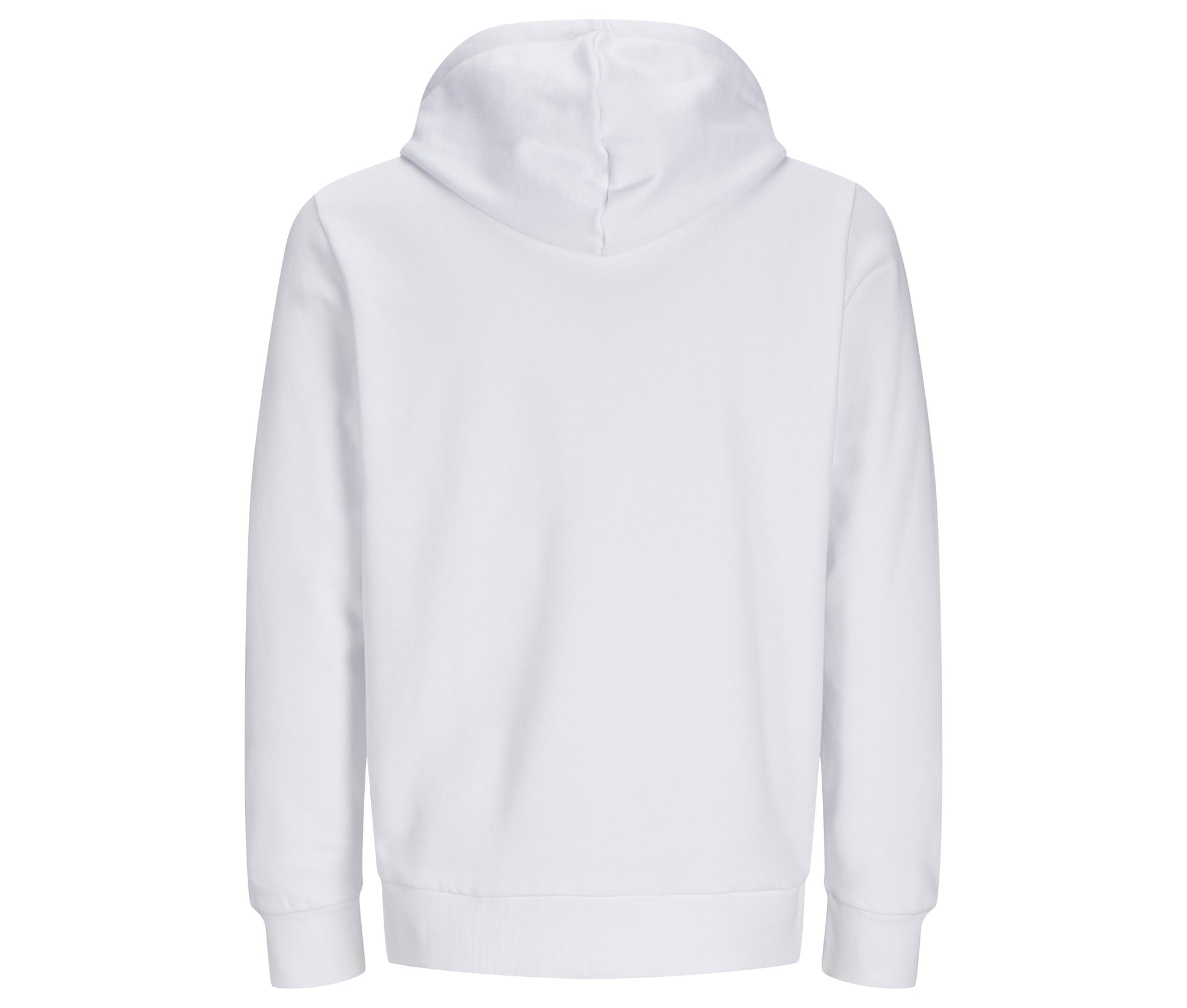 Sweat à Capuche Zippé Unisexe - White