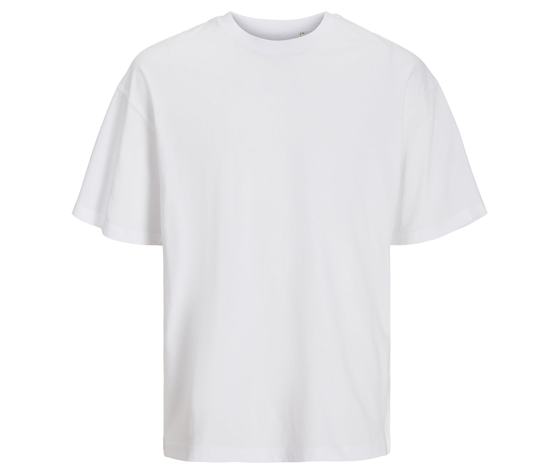 Tee-Shirt Unisexe Oversize en Coton Organique - White