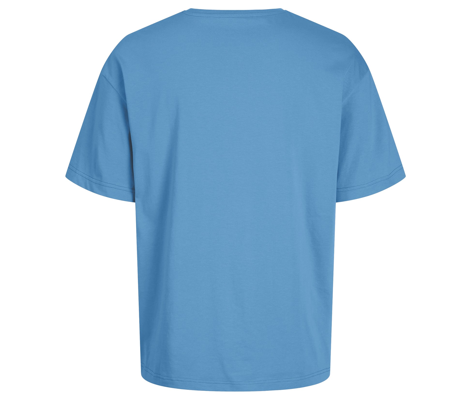 Tee-Shirt Unisexe Oversize en Coton Organique - Azure Blue